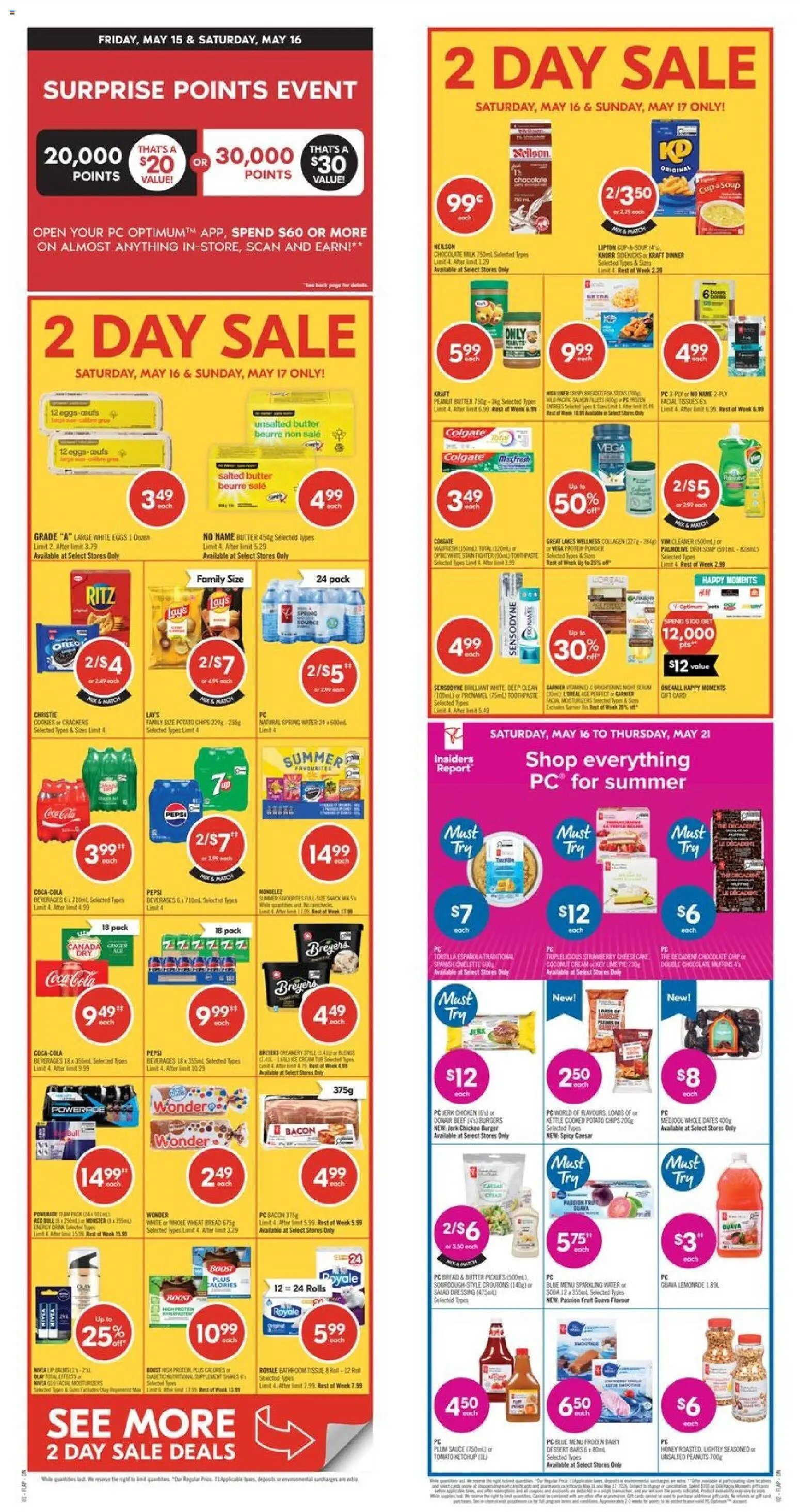 Shoppers weekly flyer / circulaire