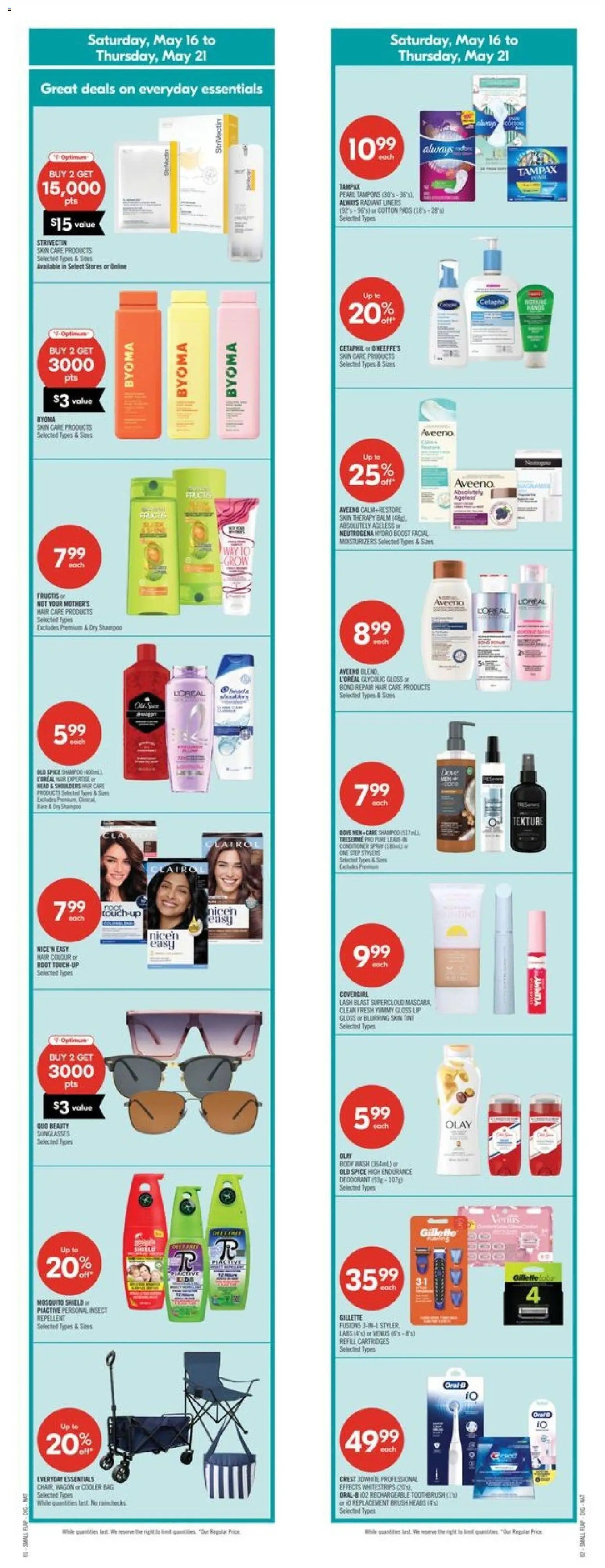 Shoppers weekly flyer / circulaire