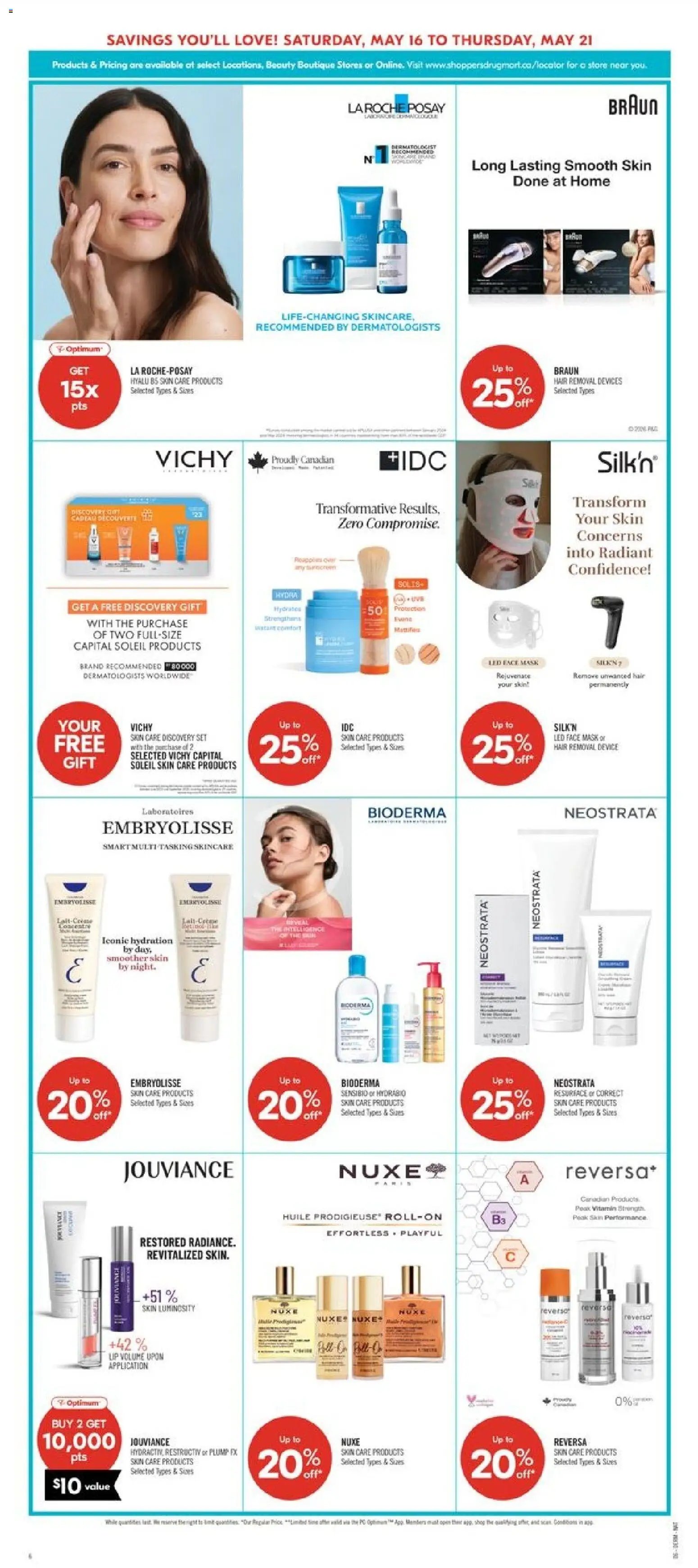 Shoppers weekly flyer / circulaire