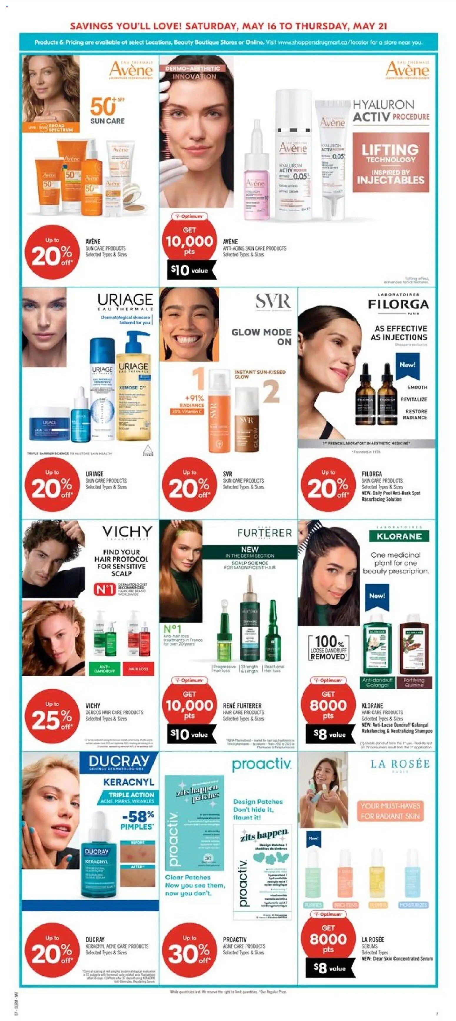 Shoppers weekly flyer / circulaire