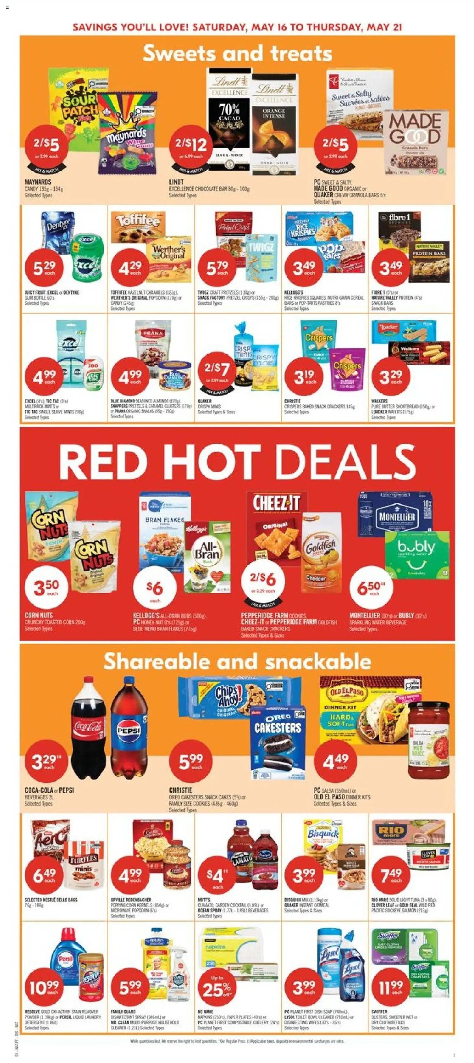 Shoppers weekly flyer / circulaire