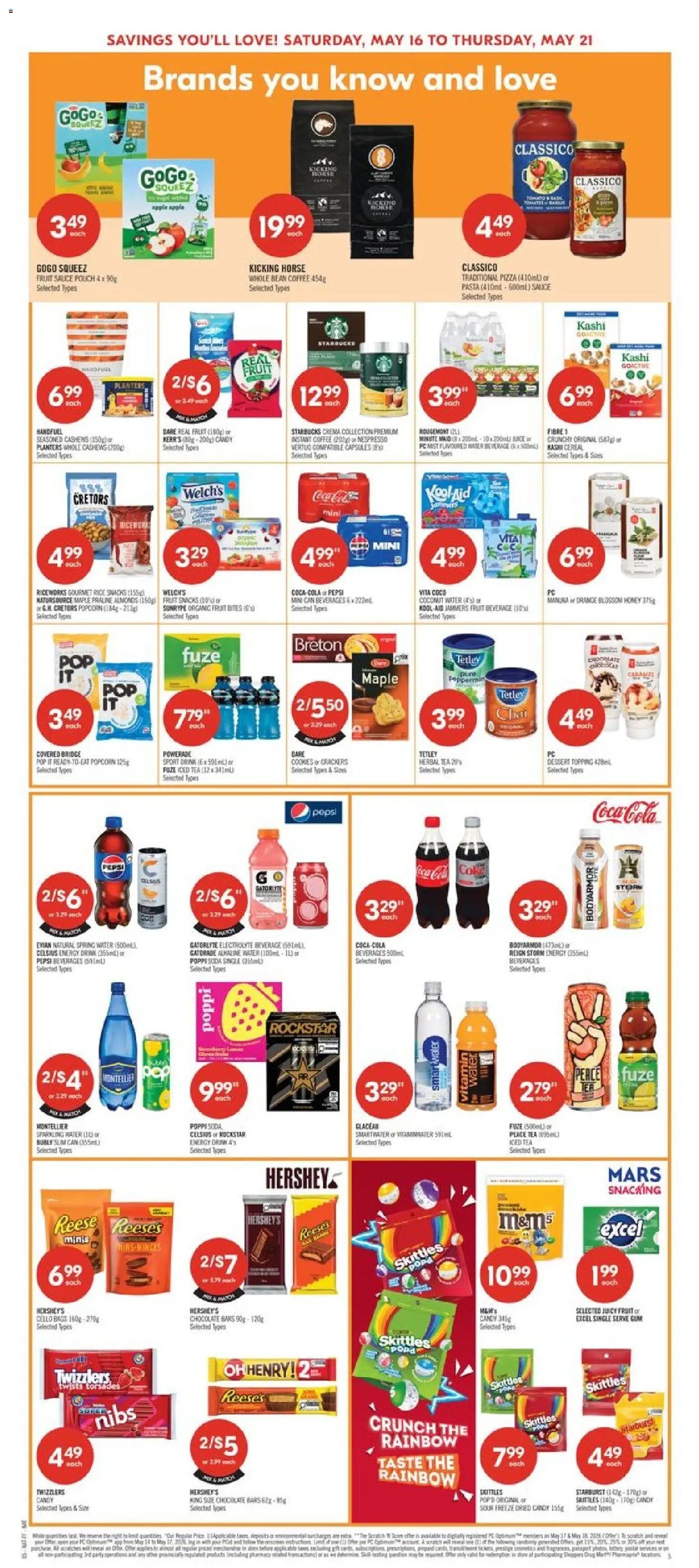 Shoppers weekly flyer / circulaire