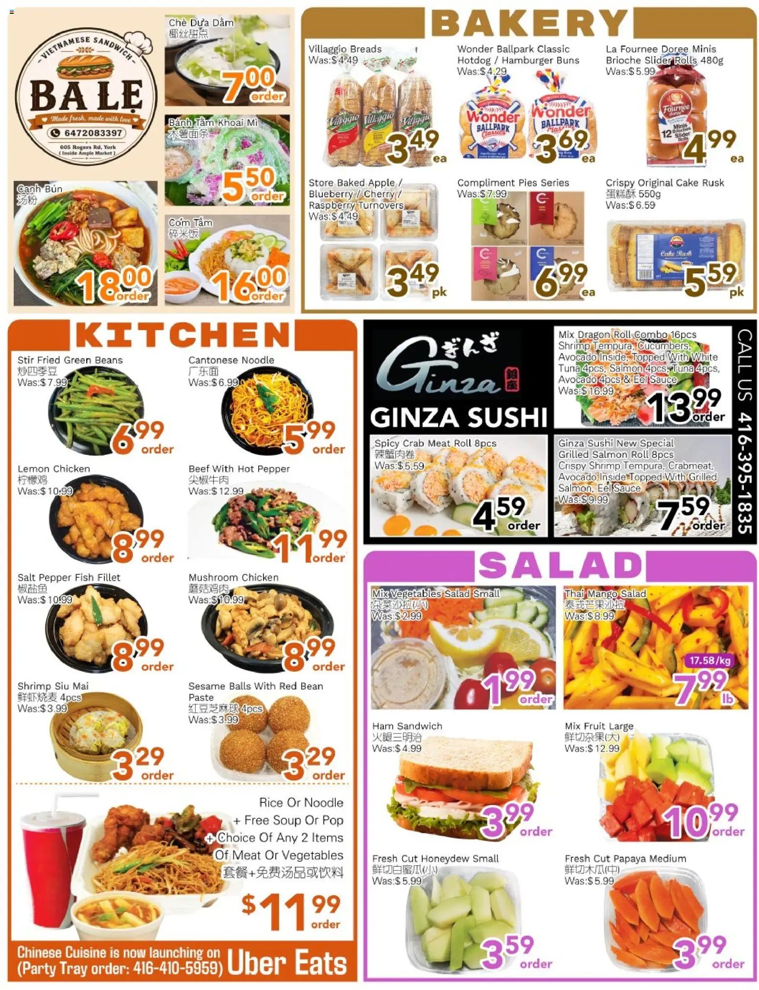Ample Food Market weekly flyer Toronto York