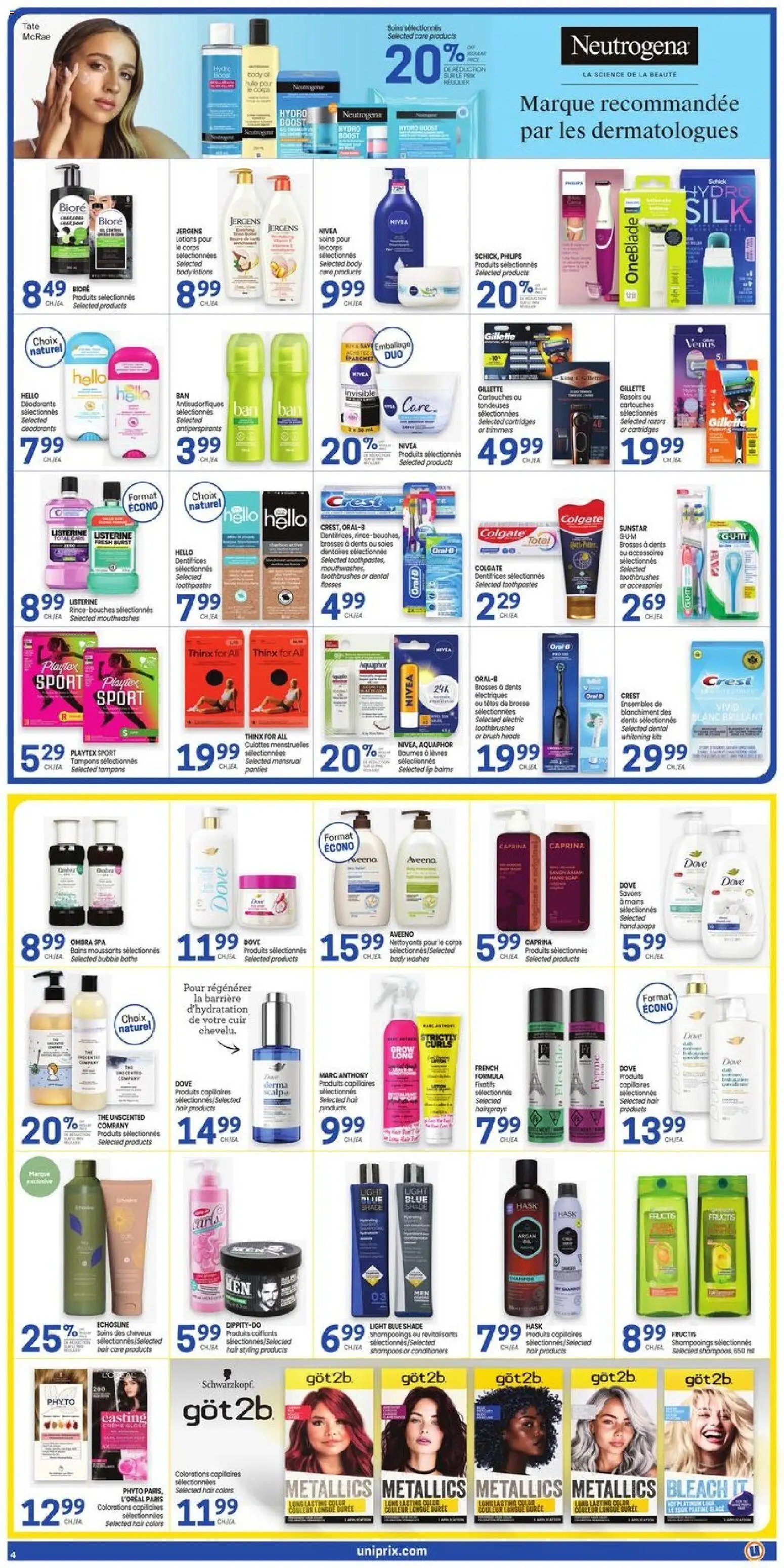 Uniprix weekly flyer / circulaire