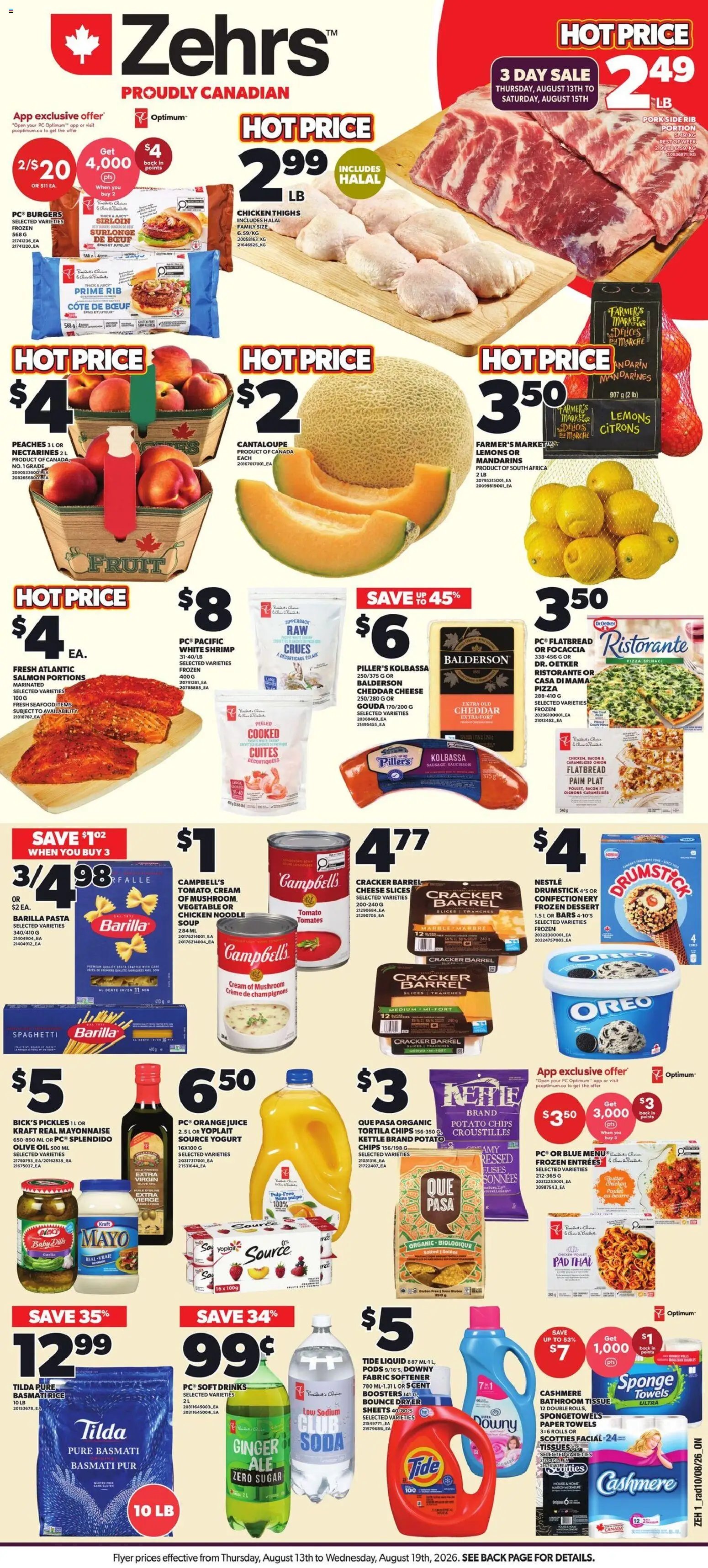 Zehrs weekly flyer / circulaire