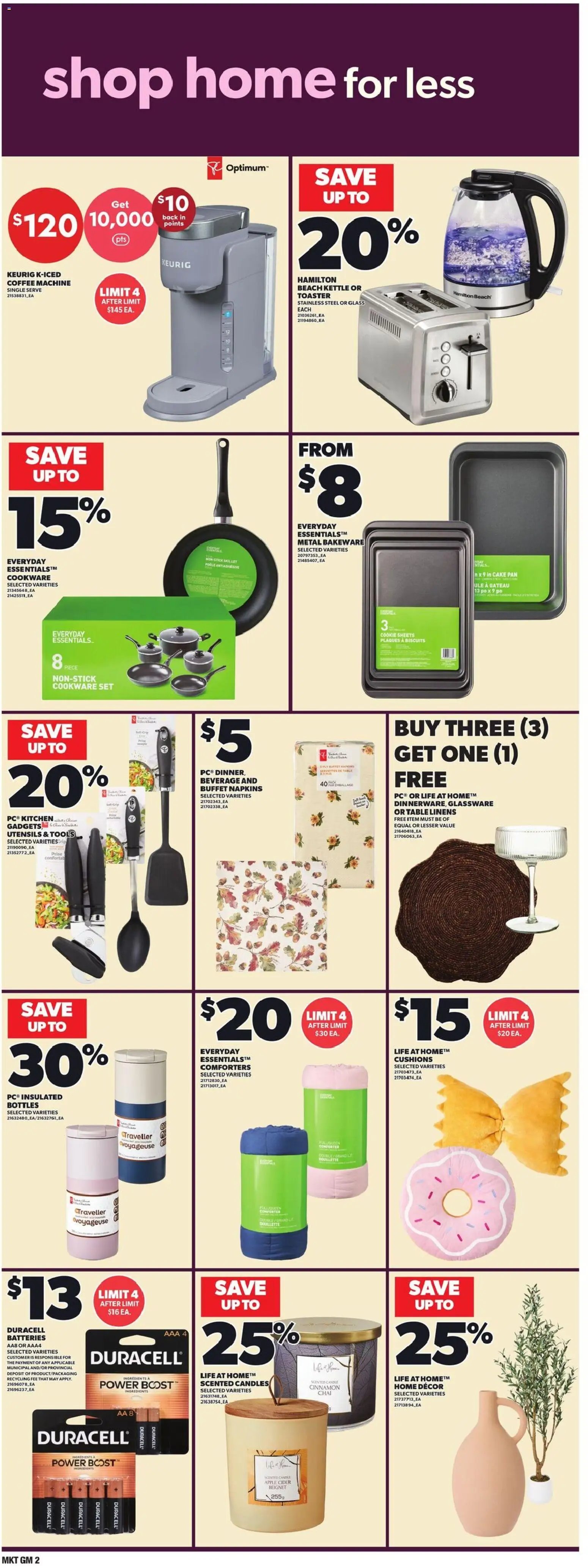 Zehrs weekly flyer / circulaire