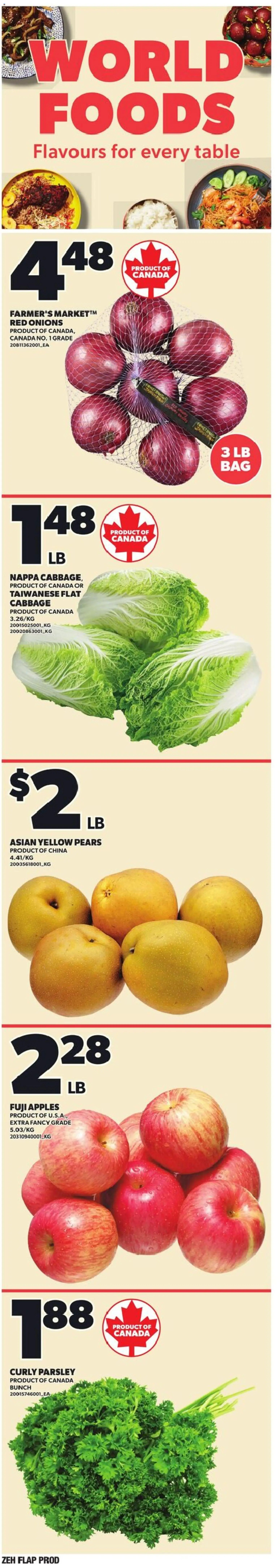 Zehrs weekly flyer / circulaire