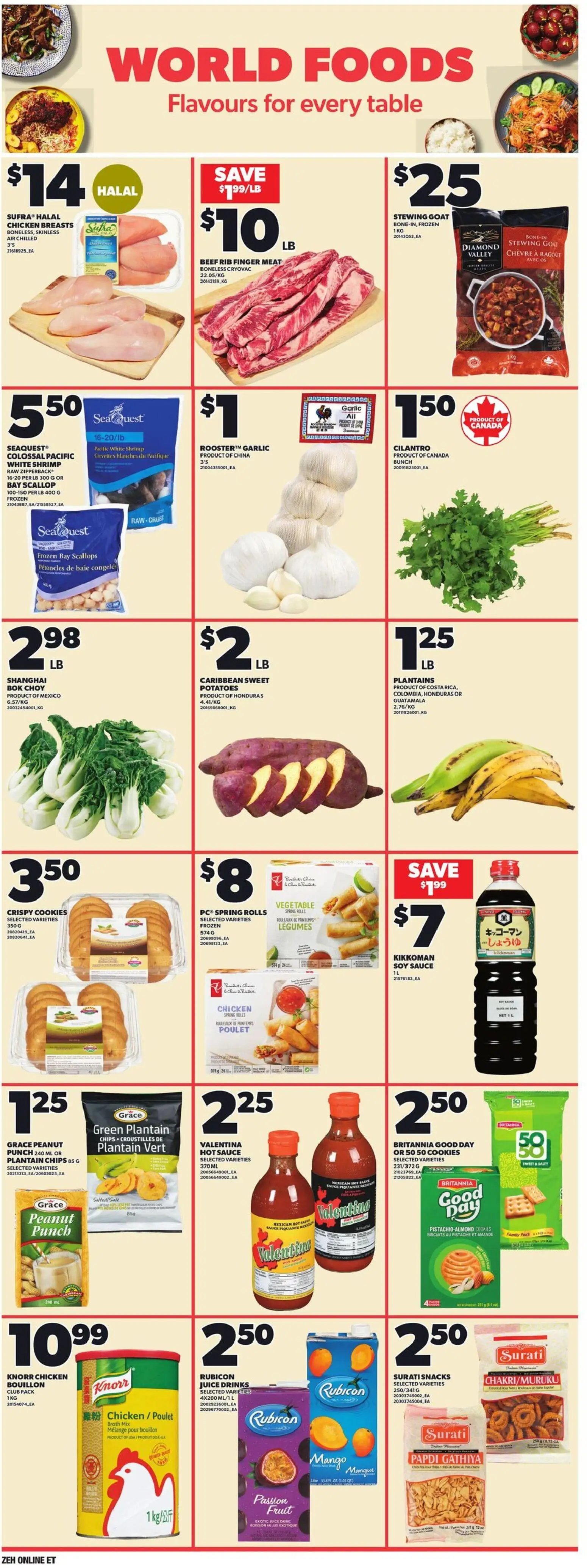 Zehrs weekly flyer / circulaire