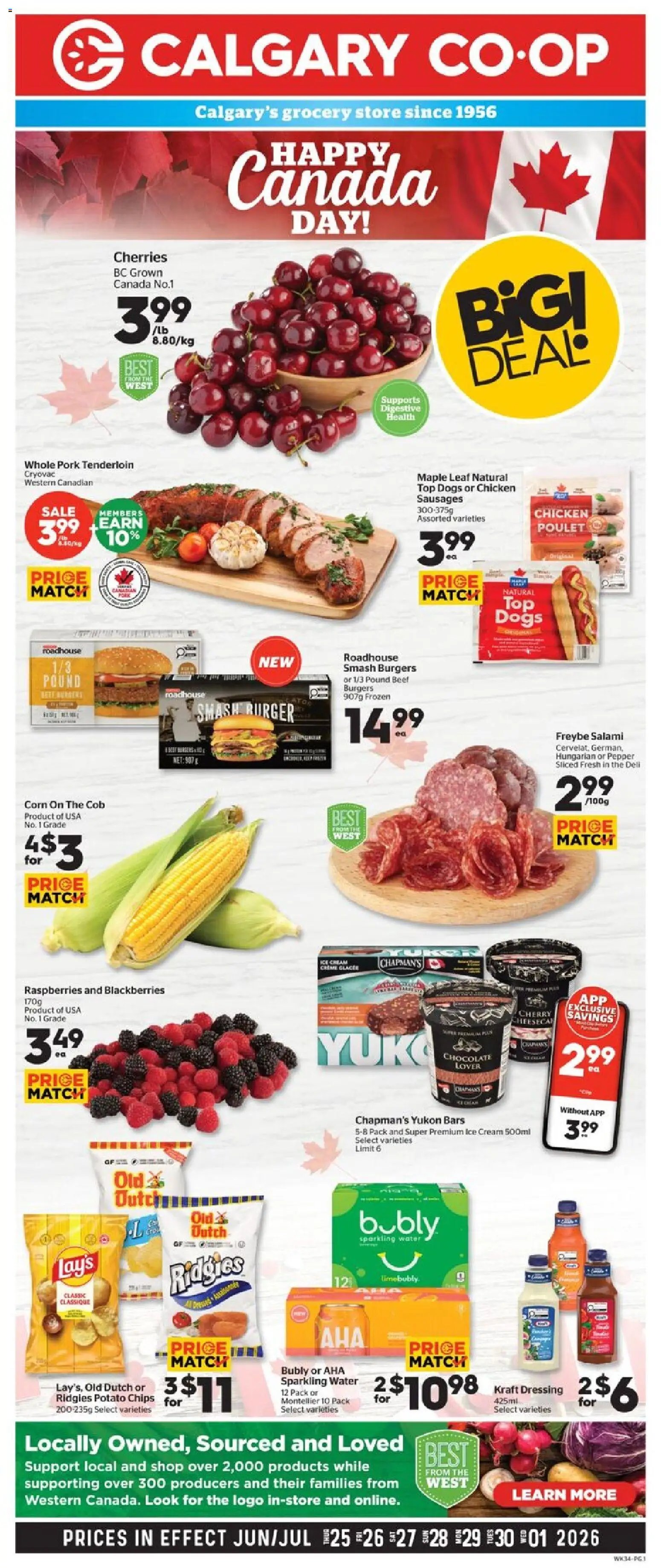 Calgary Co-op weekly flyer / circulaire