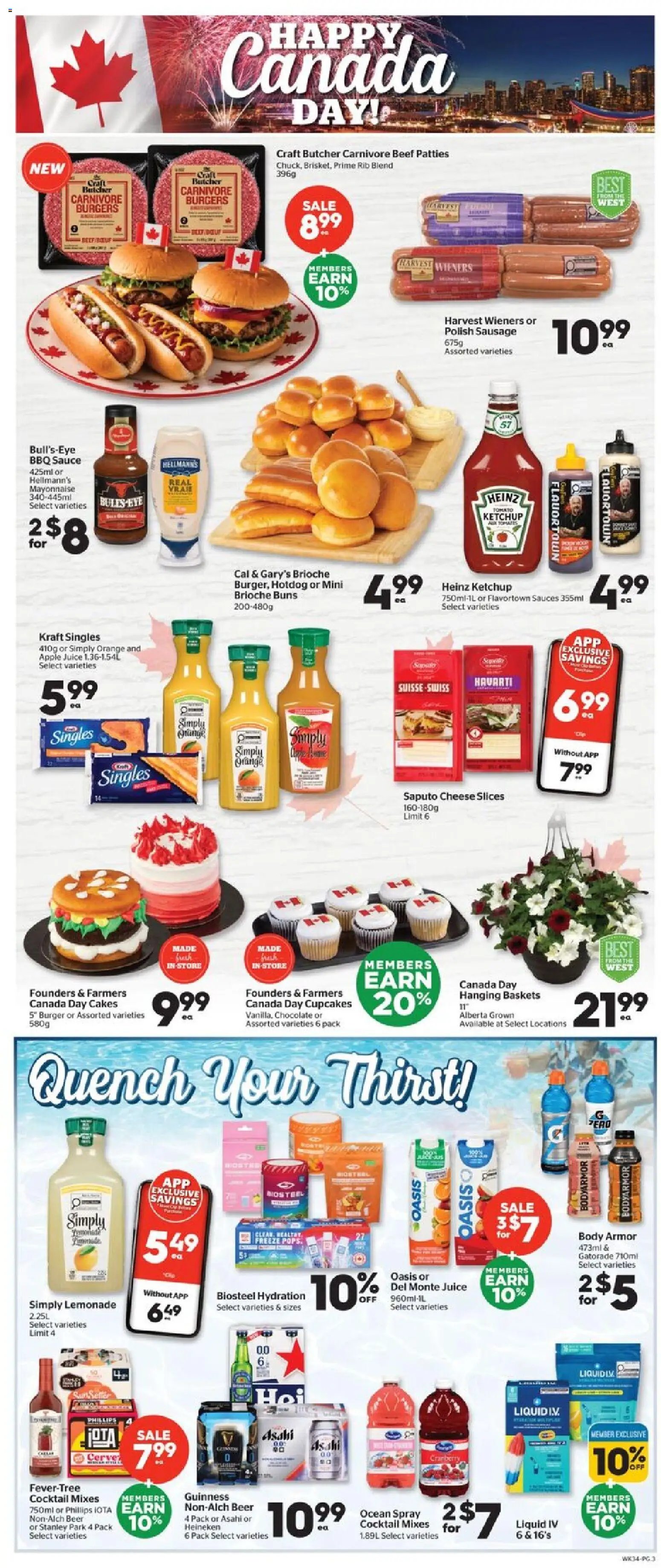 Calgary Co-op weekly flyer / circulaire