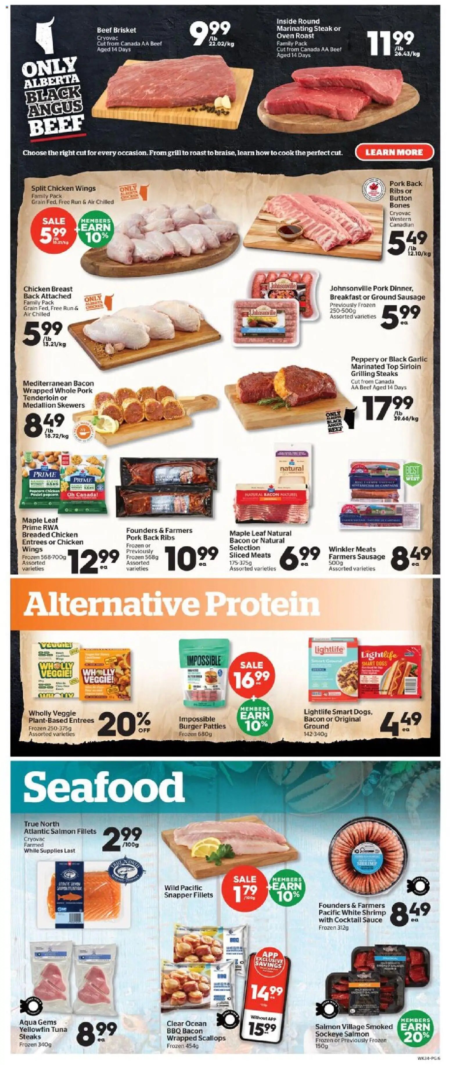 Calgary Co-op weekly flyer / circulaire