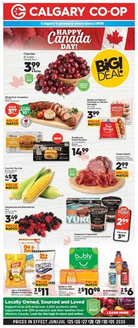 Calgary Co-op weekly flyer / circulaire