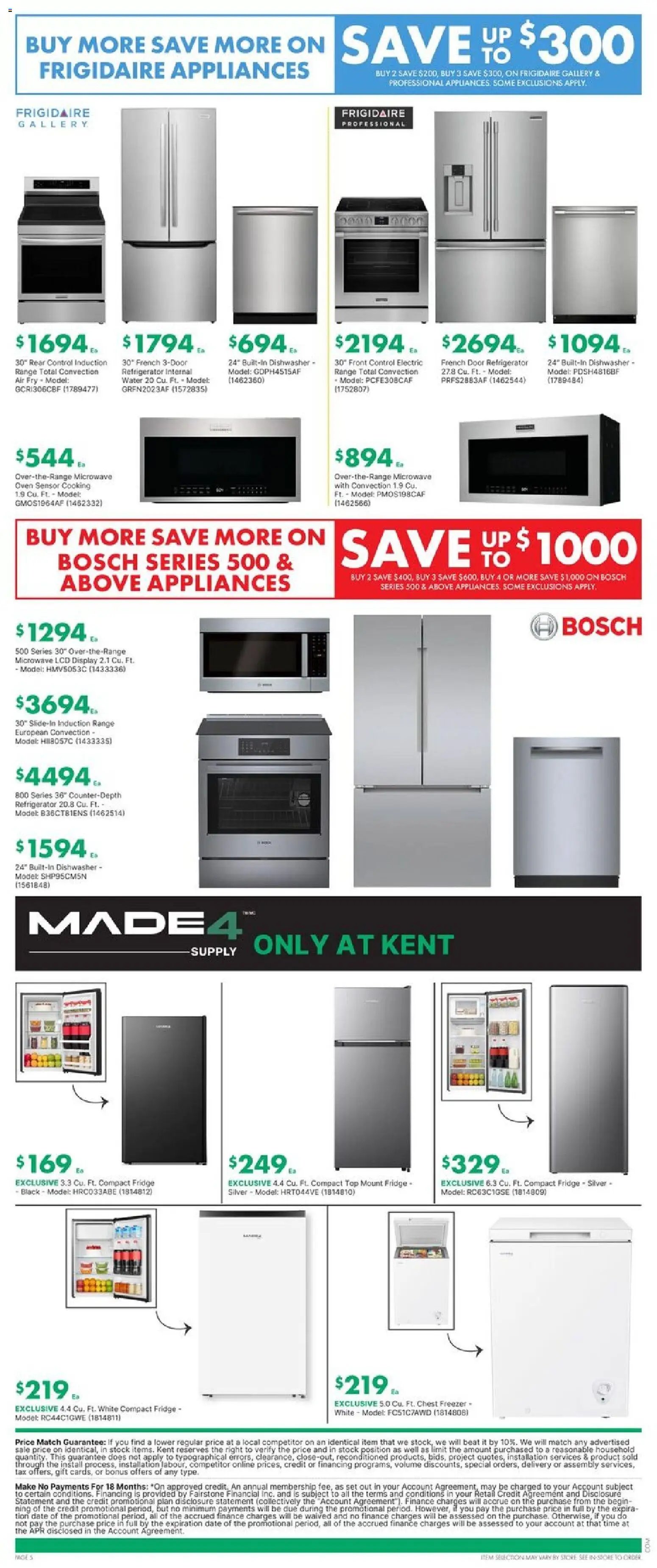 Kent weekly flyer / circulaire