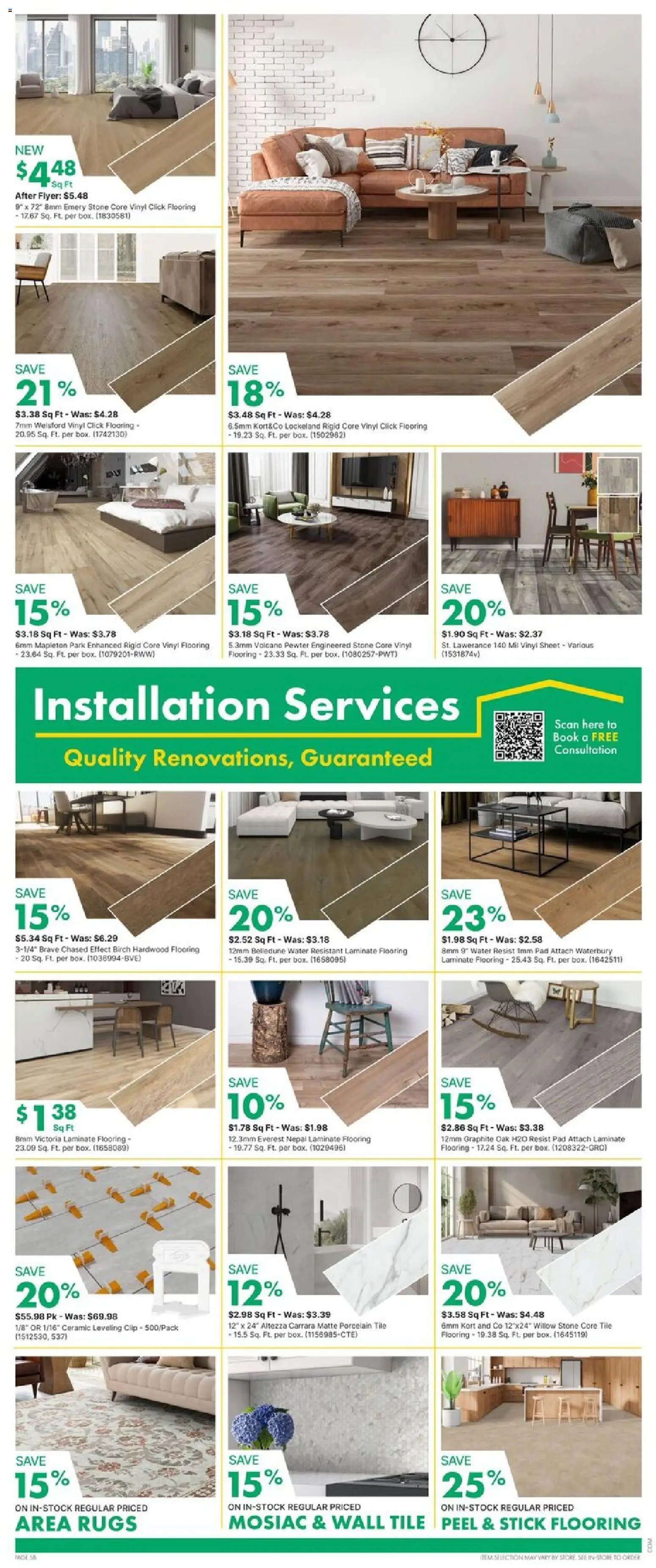 Kent weekly flyer / circulaire