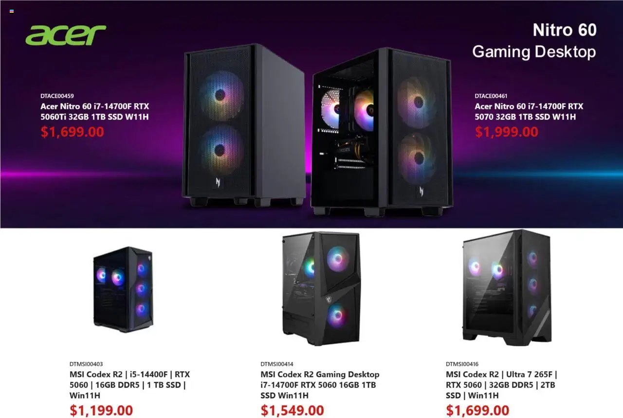 Canada Computers - Weekly flyer