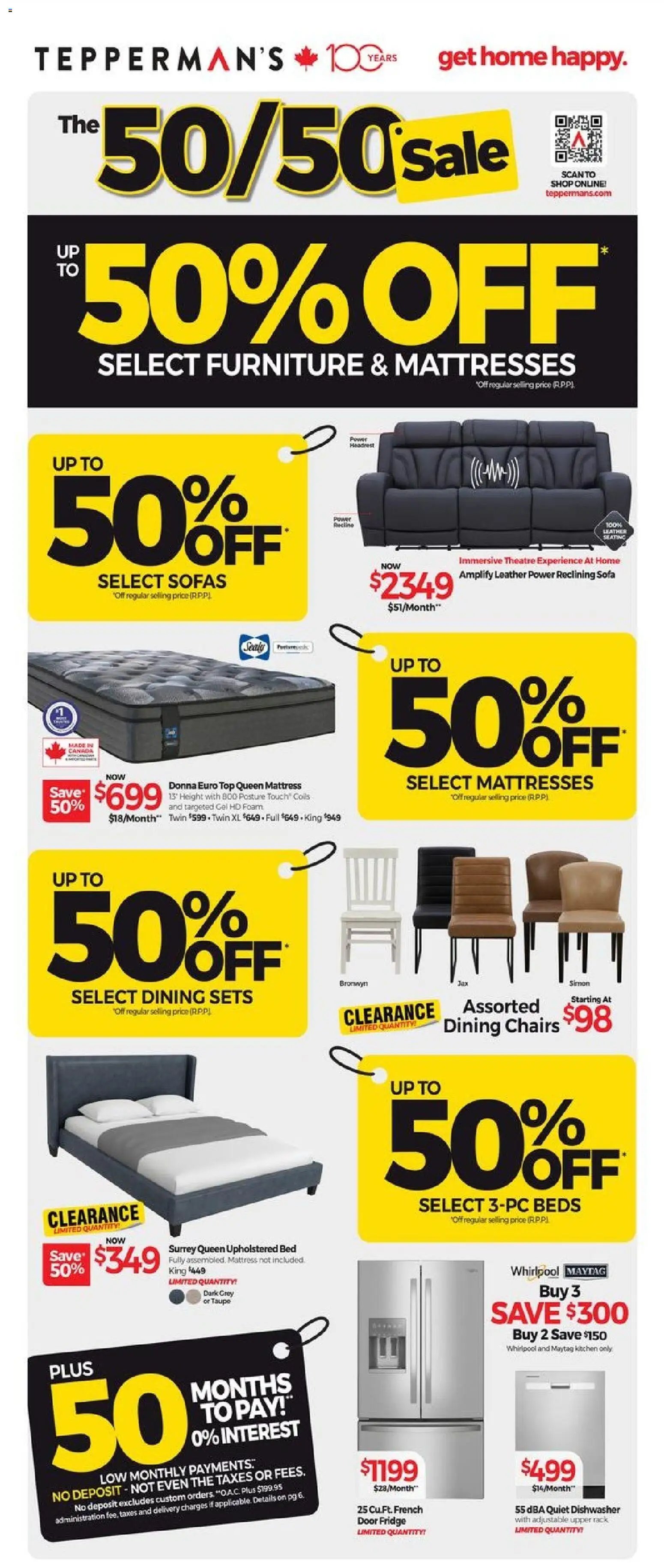 Tepperman's weekly flyer / circulaire