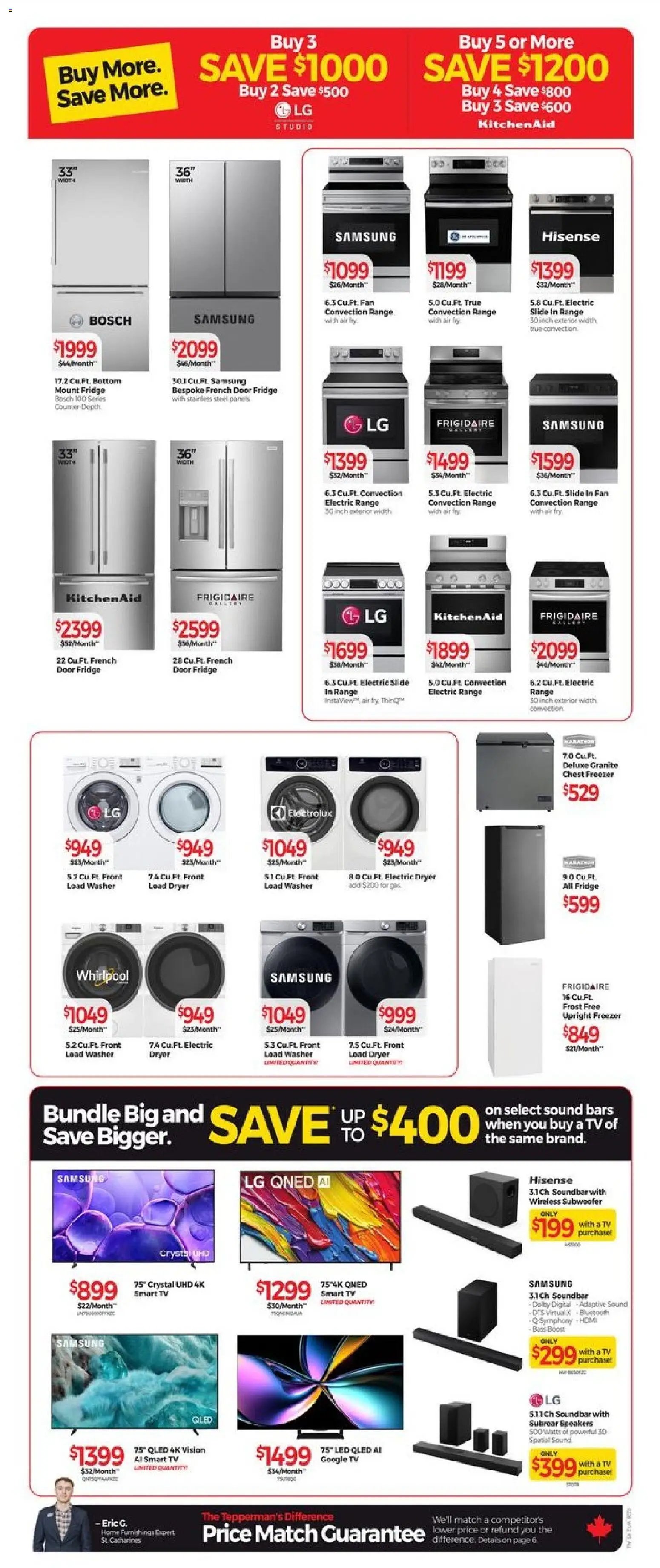 Tepperman's weekly flyer / circulaire