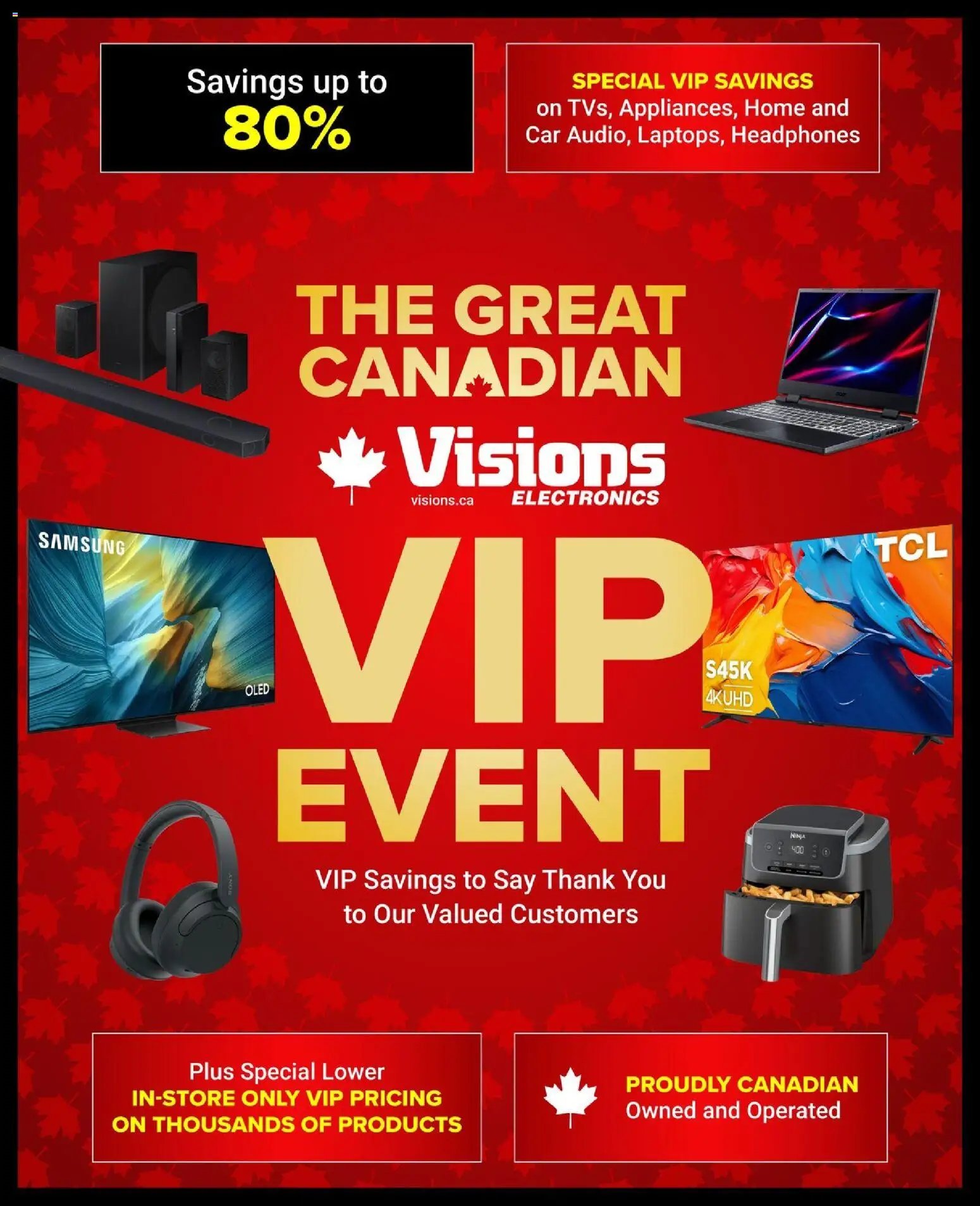 Visions weekly flyer / circulaire
