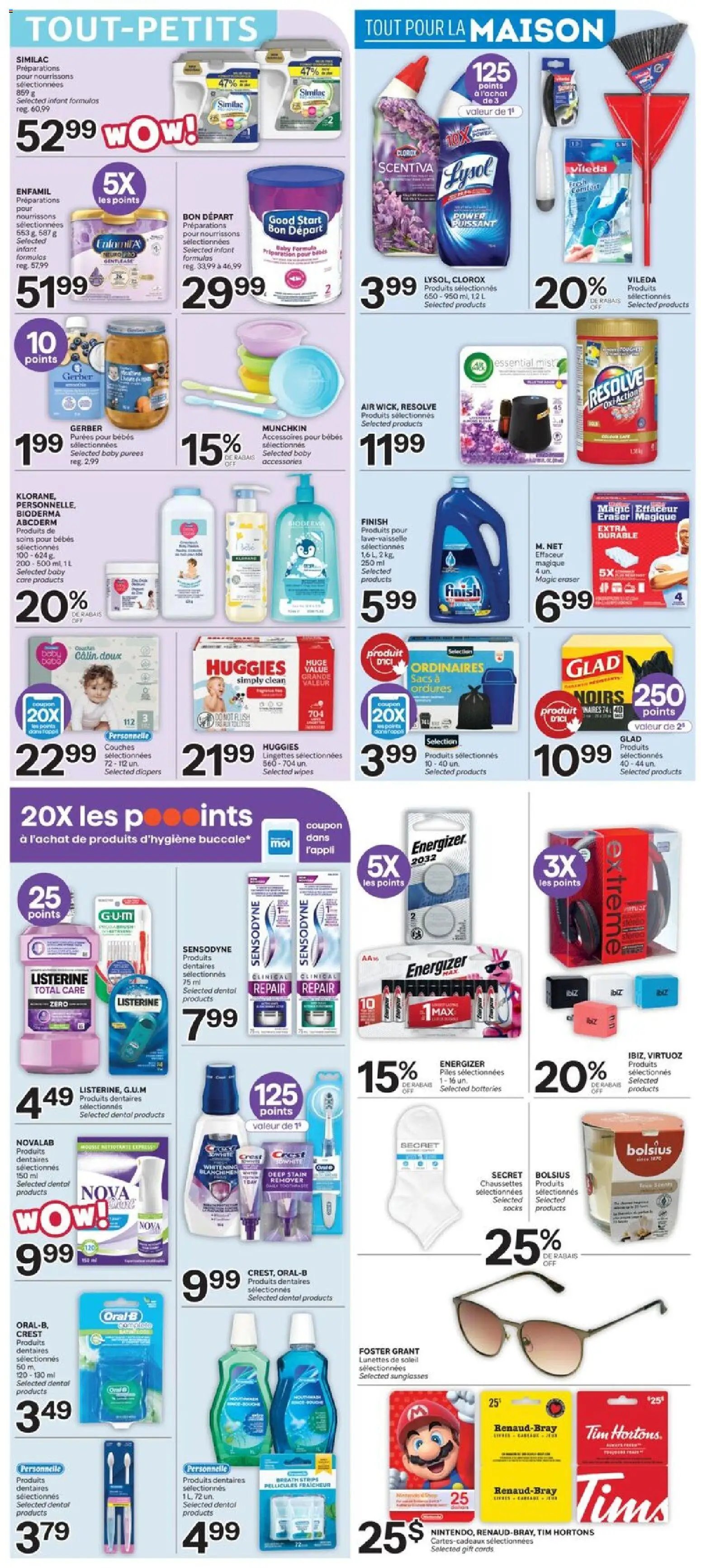 Brunet weekly flyer / circulaire