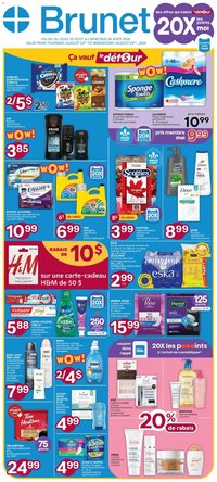 Brunet weekly flyer / circulaire