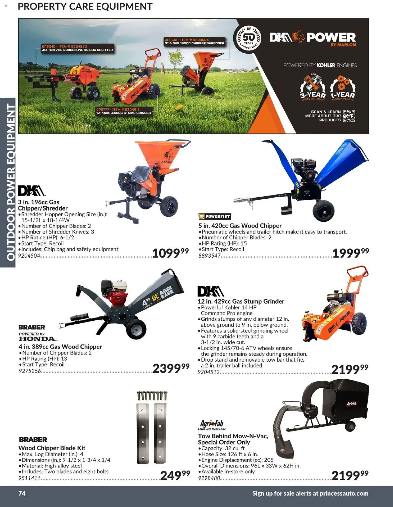 Princess Auto catalog - Outdoor Power Equipment (2026-04-21 - 2027-04-21) | 26