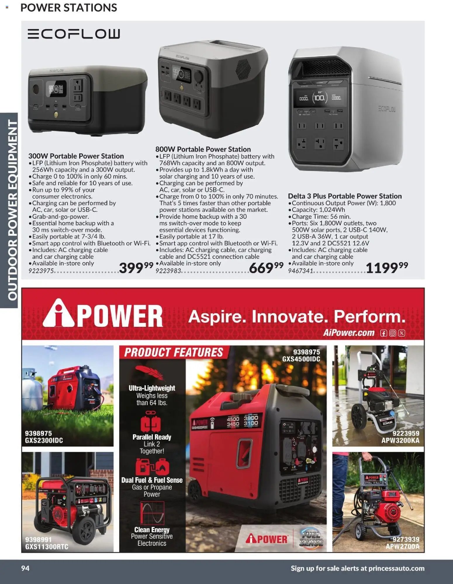 Princess Auto catalog - Outdoor Power Equipment (2026-04-21 - 2027-04-21) | 48