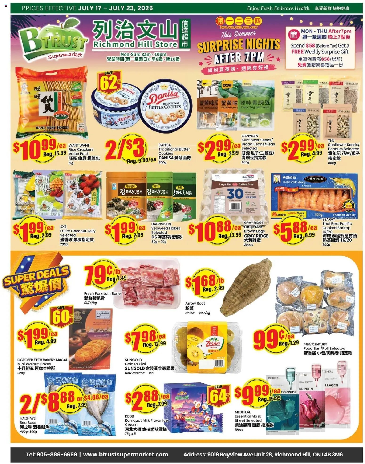 Btrust Supermarket weekly flyer - Montreal