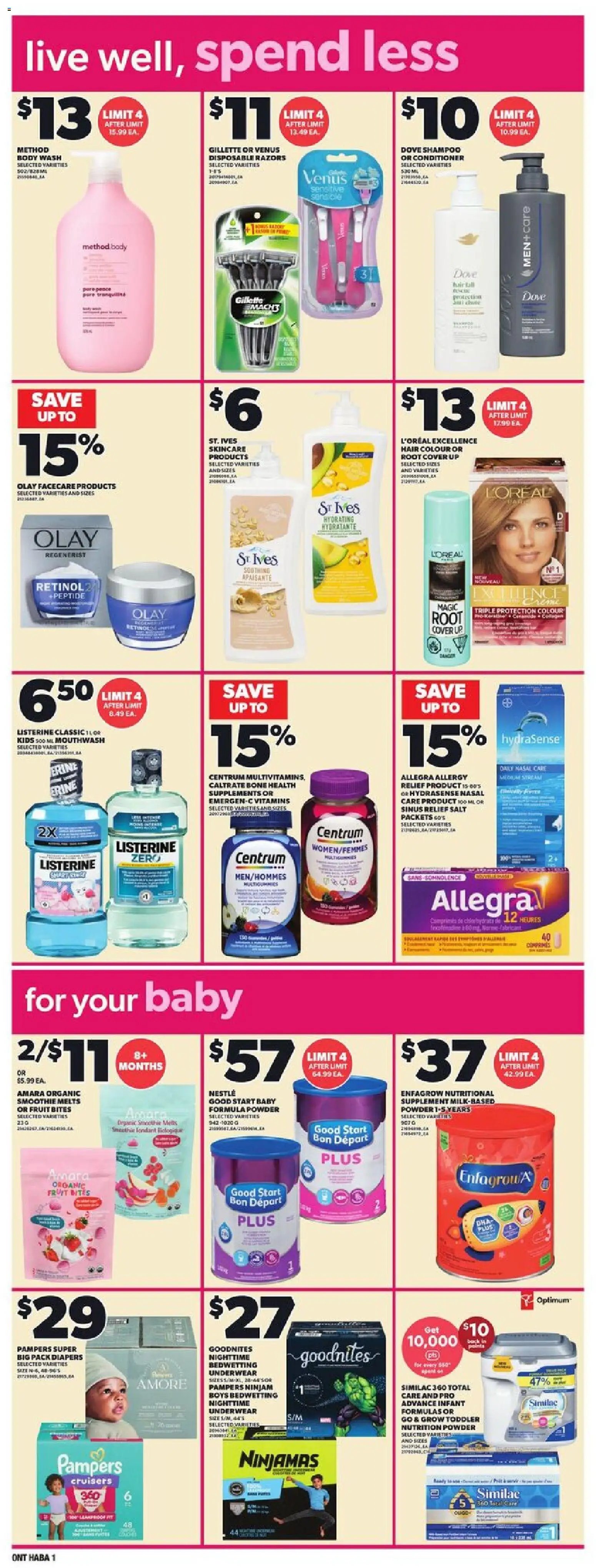 Zehrs weekly flyer / circulaire