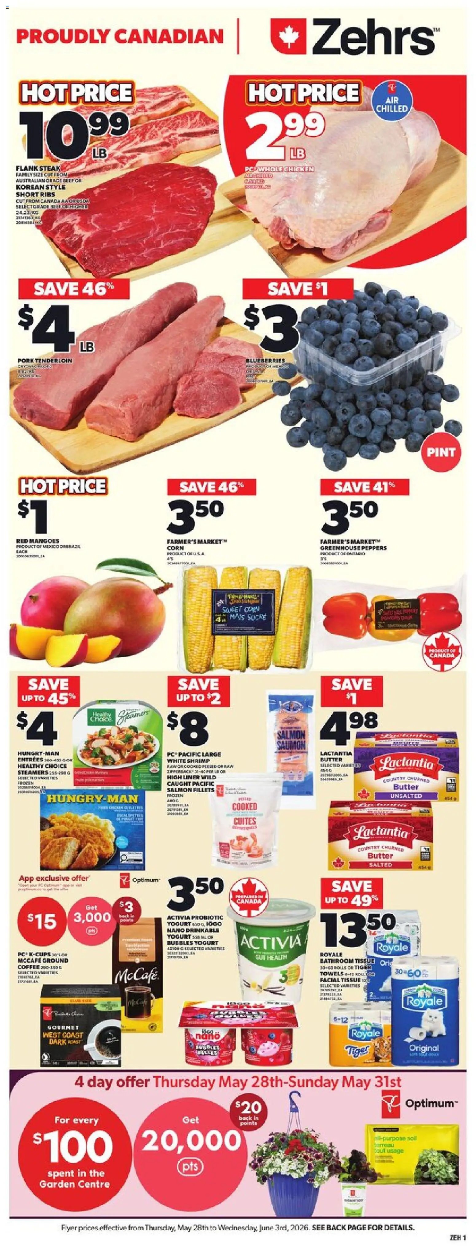 Zehrs weekly flyer / circulaire
