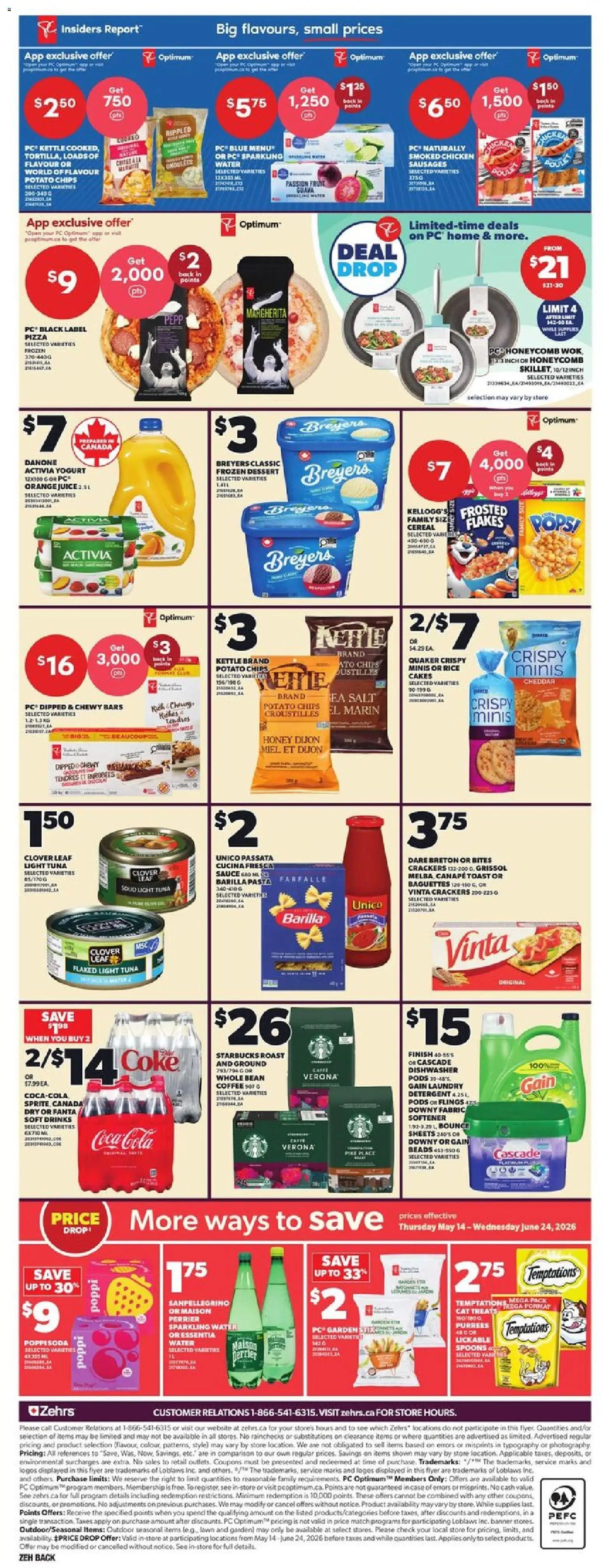 Zehrs weekly flyer / circulaire