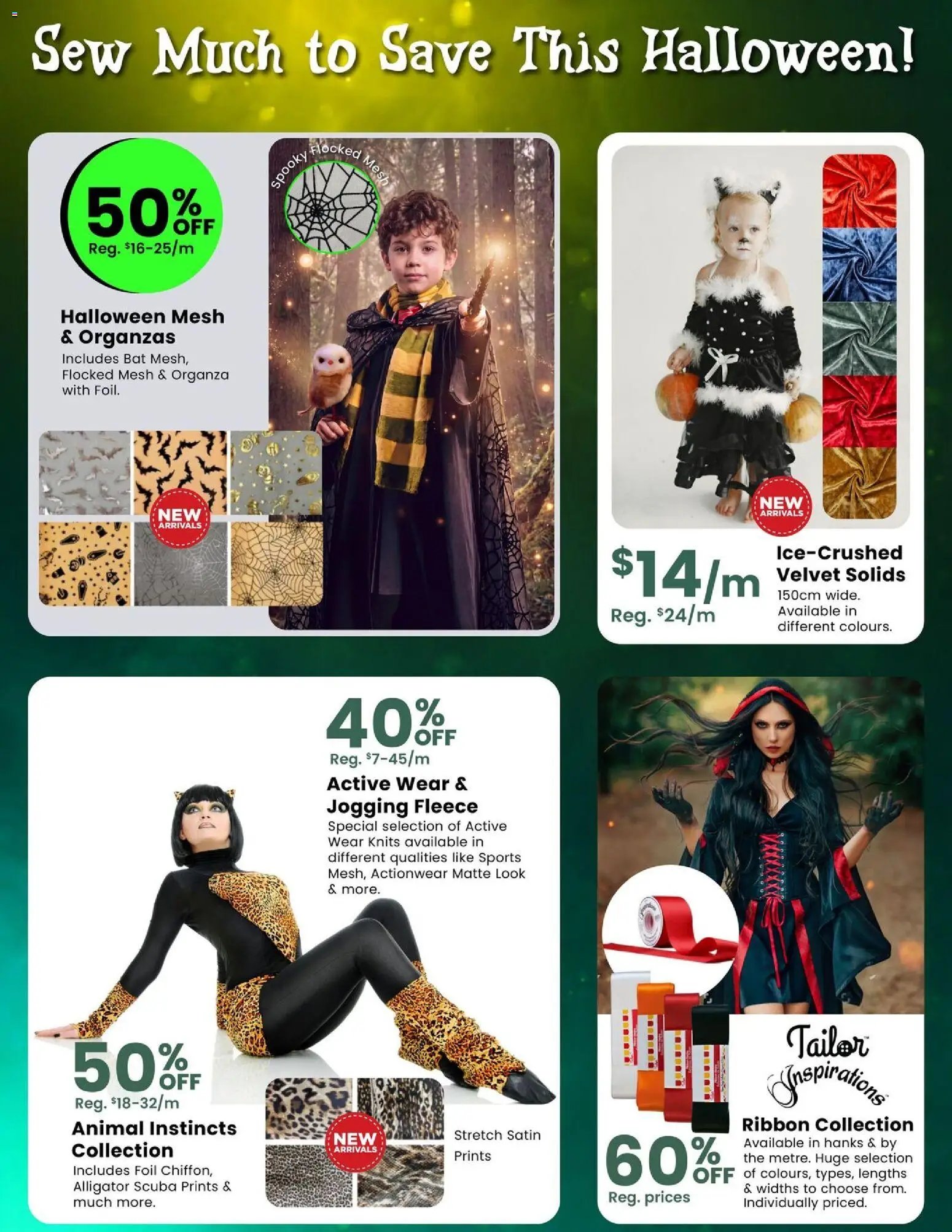 Fabricland weekly flyer / circulaire