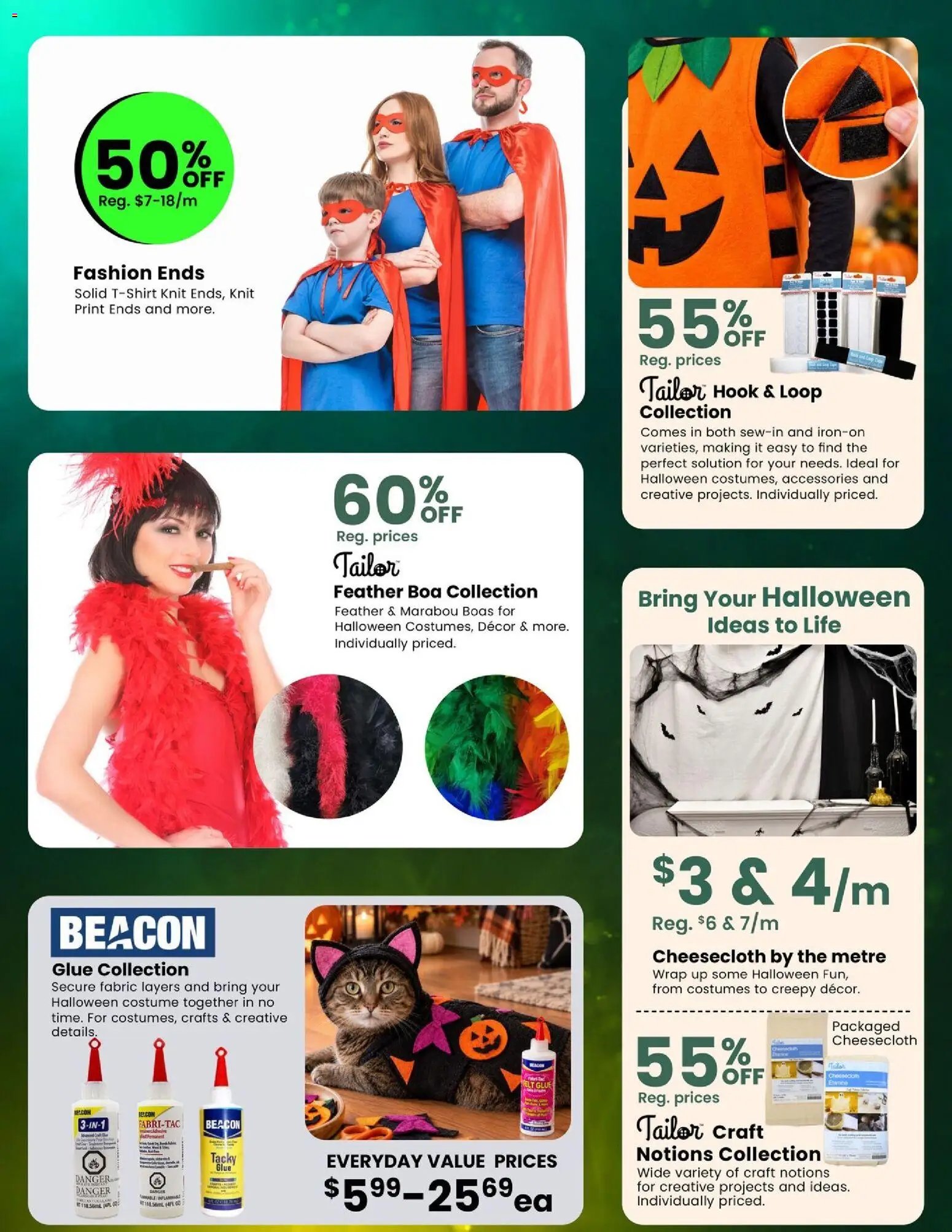 Fabricland weekly flyer / circulaire