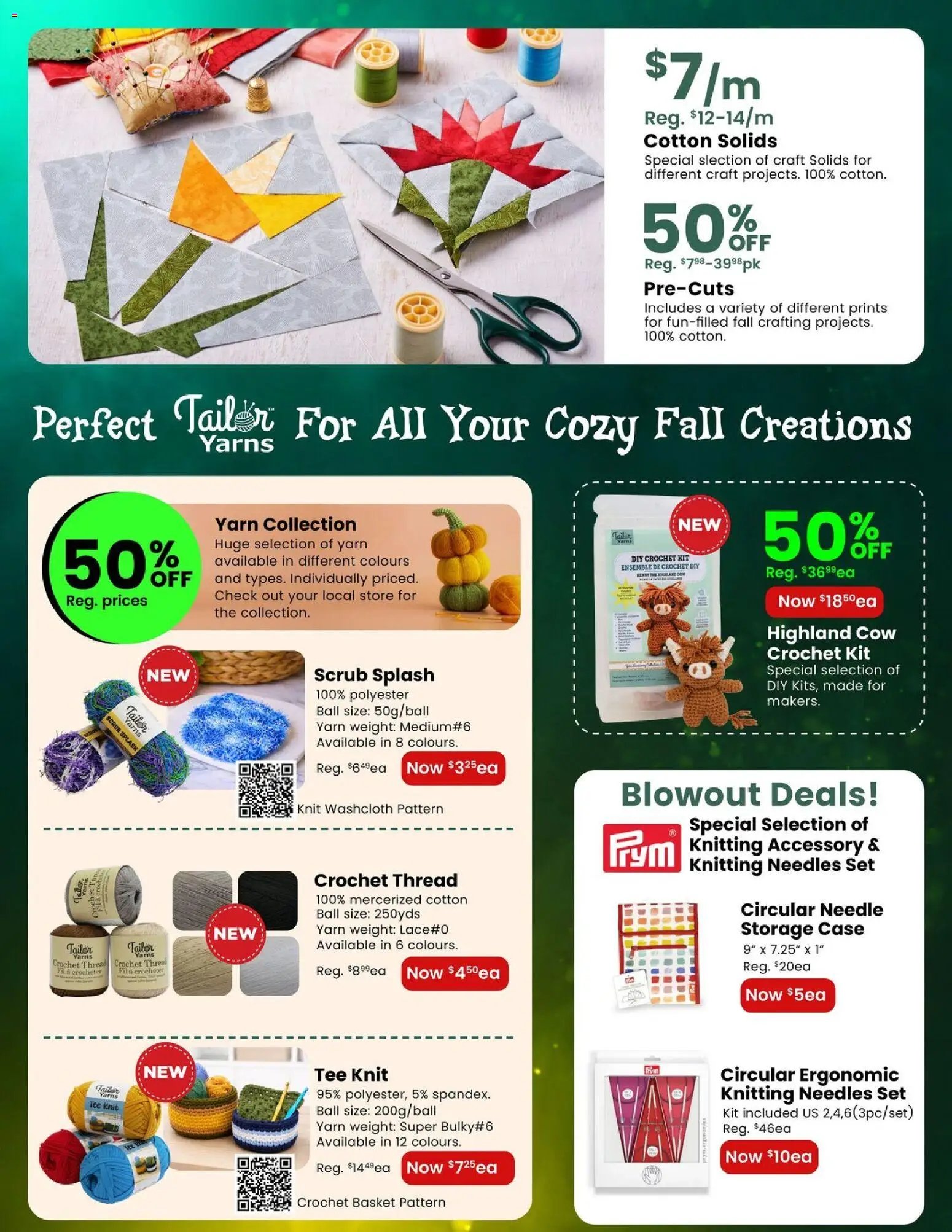 Fabricland weekly flyer / circulaire