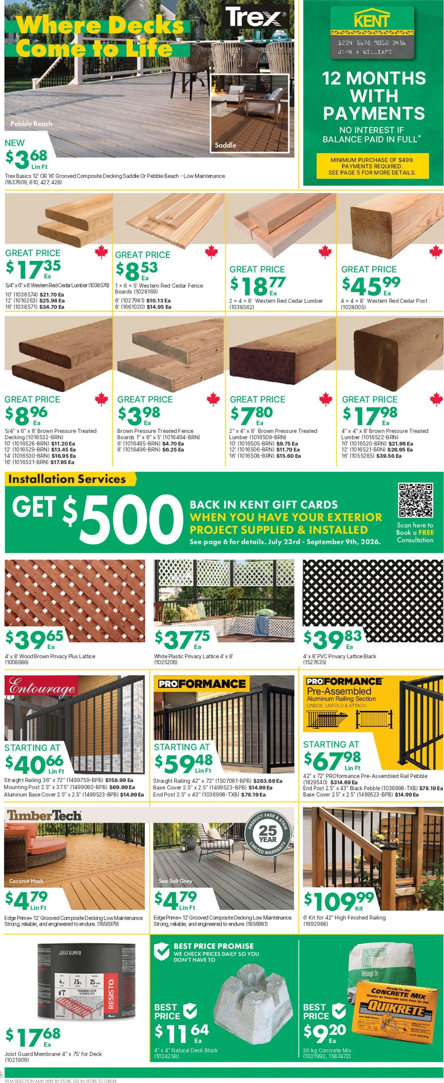 Kent weekly flyer - NS