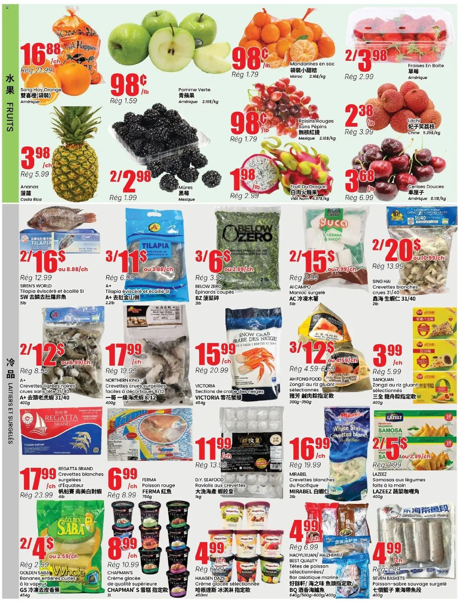 Btrust Supermarket weekly flyer / circulaire