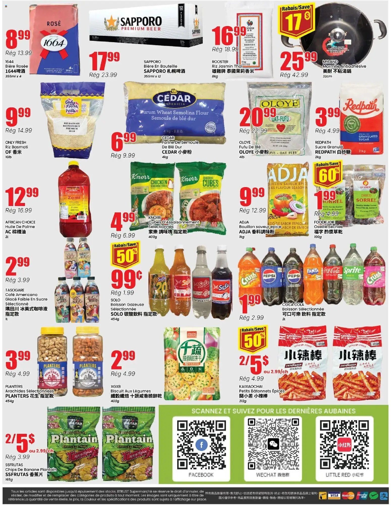 Btrust Supermarket weekly flyer / circulaire