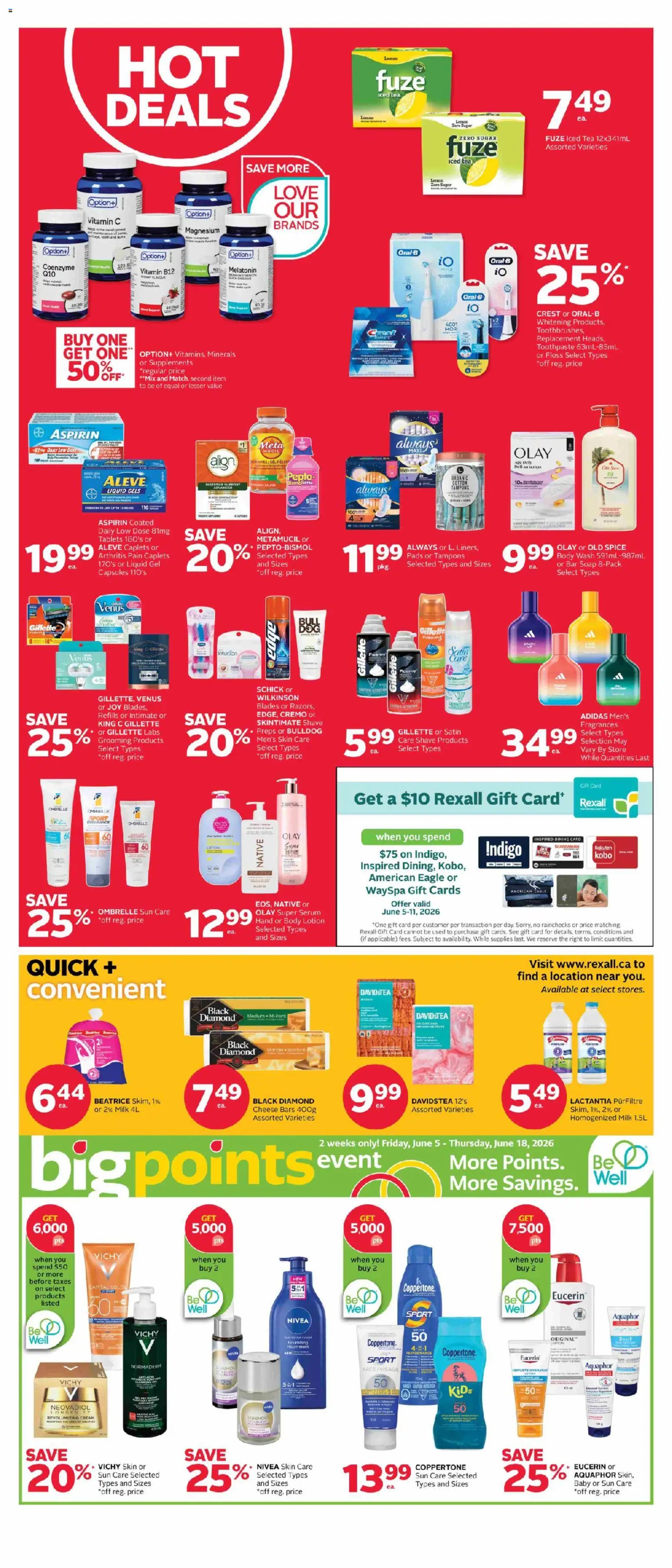 Rexall weekly flyer / circulaire