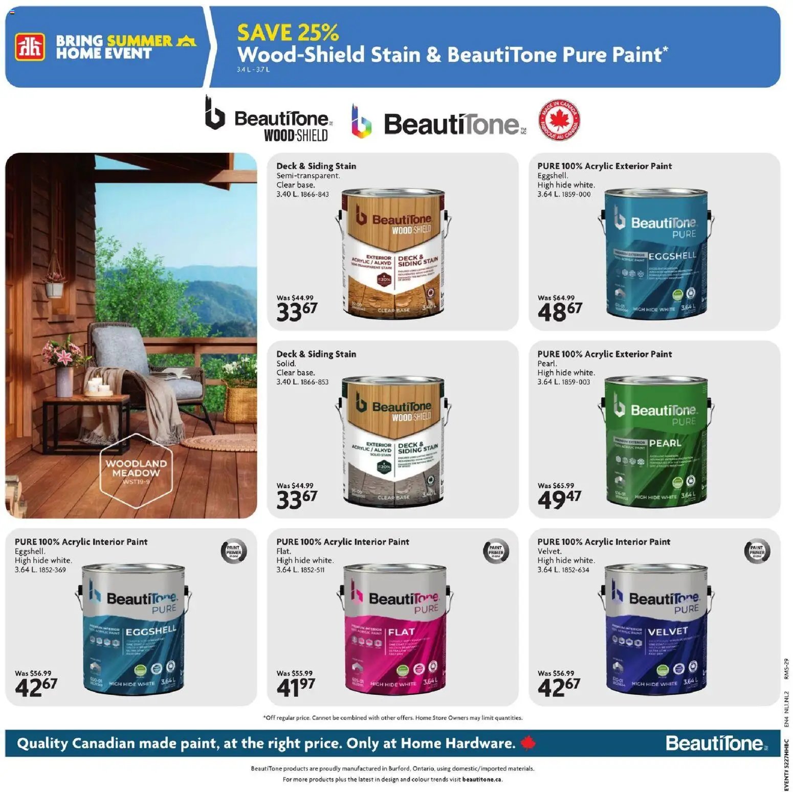 Home Hardware weekly flyer / circulaire