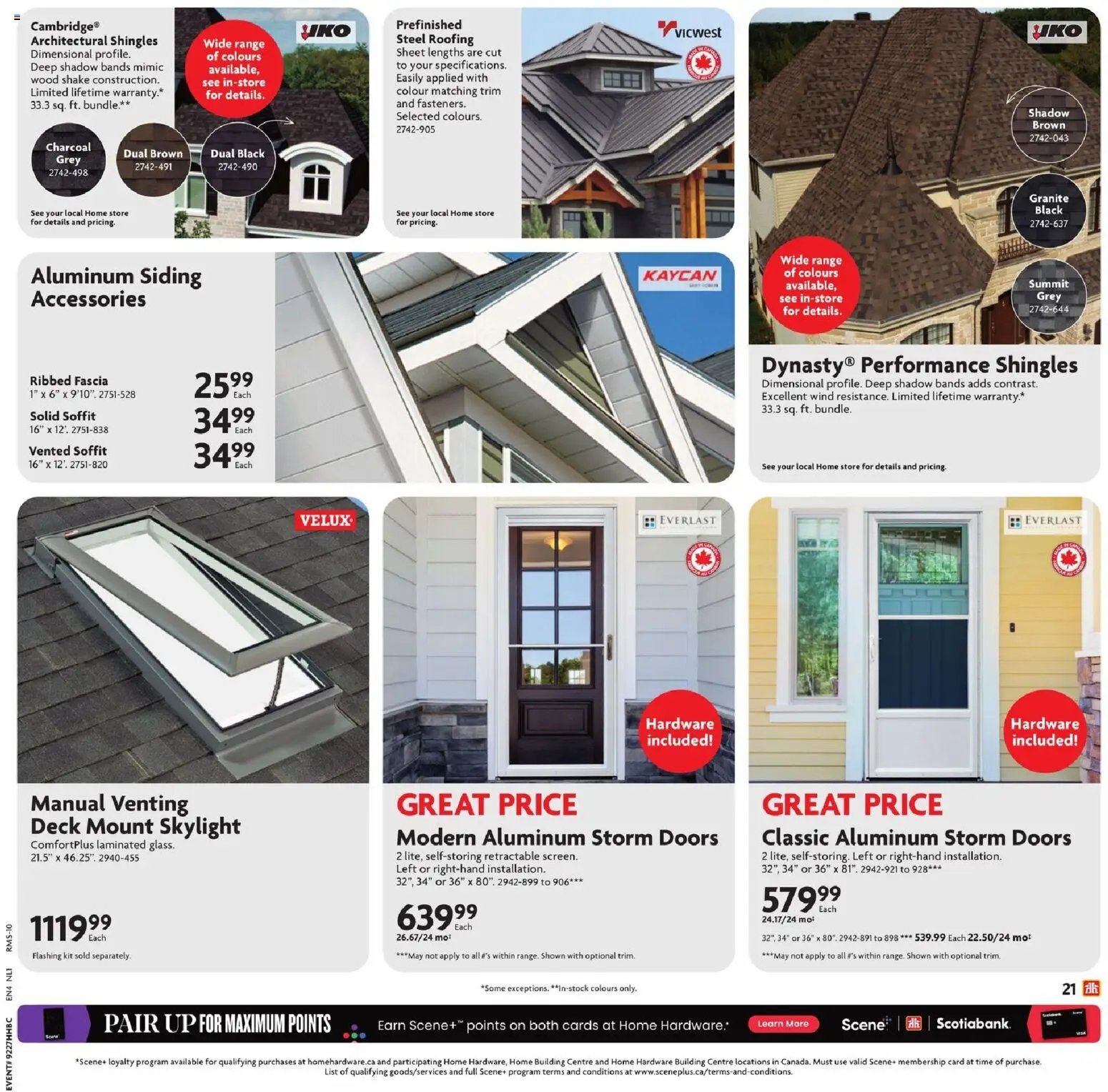 Home Hardware weekly flyer / circulaire