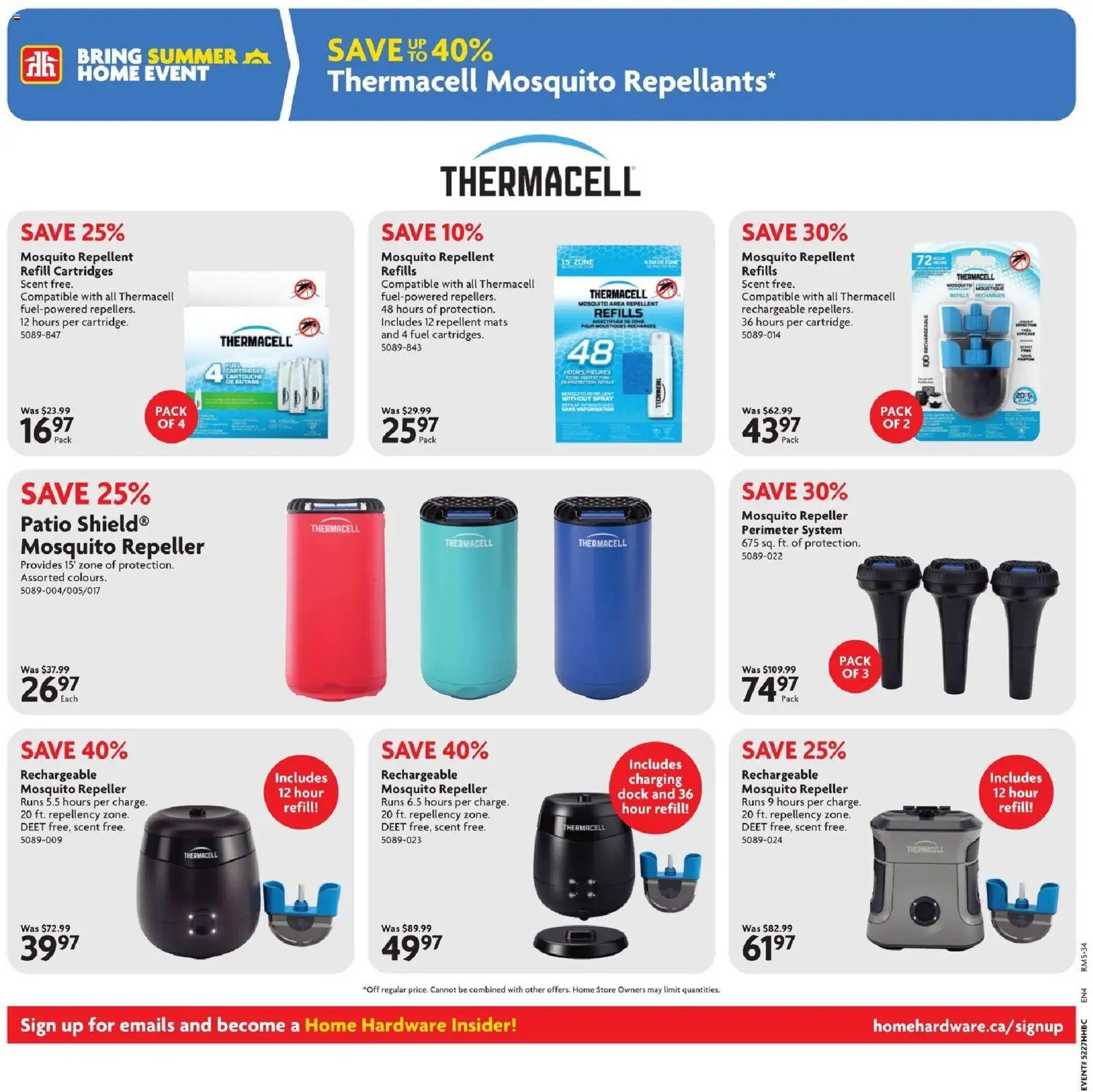 Home Hardware weekly flyer / circulaire