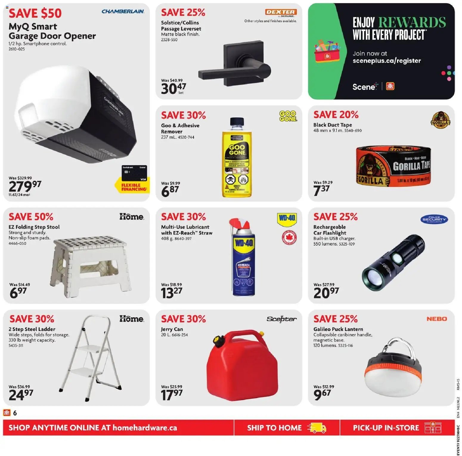 Home Hardware weekly flyer / circulaire