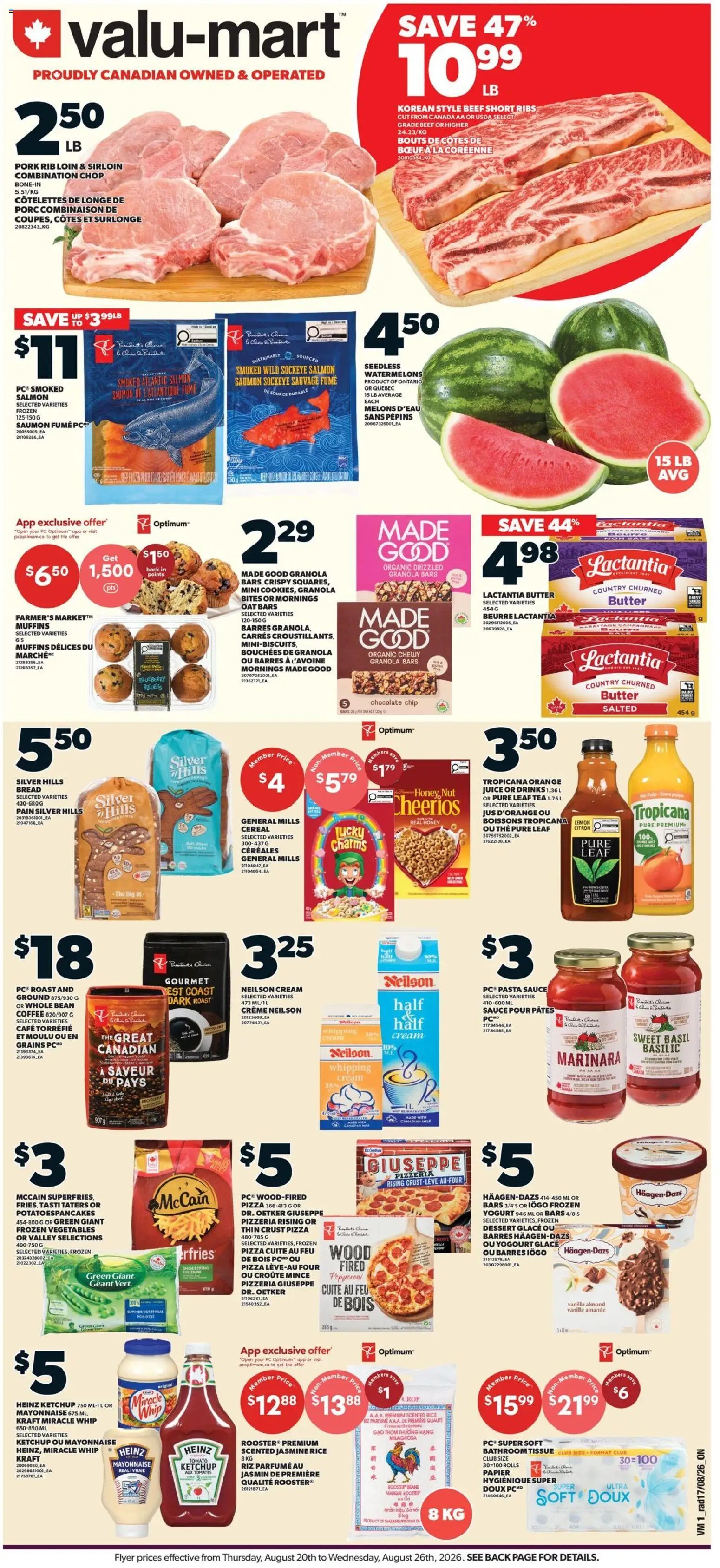 Valu Mart weekly flyer