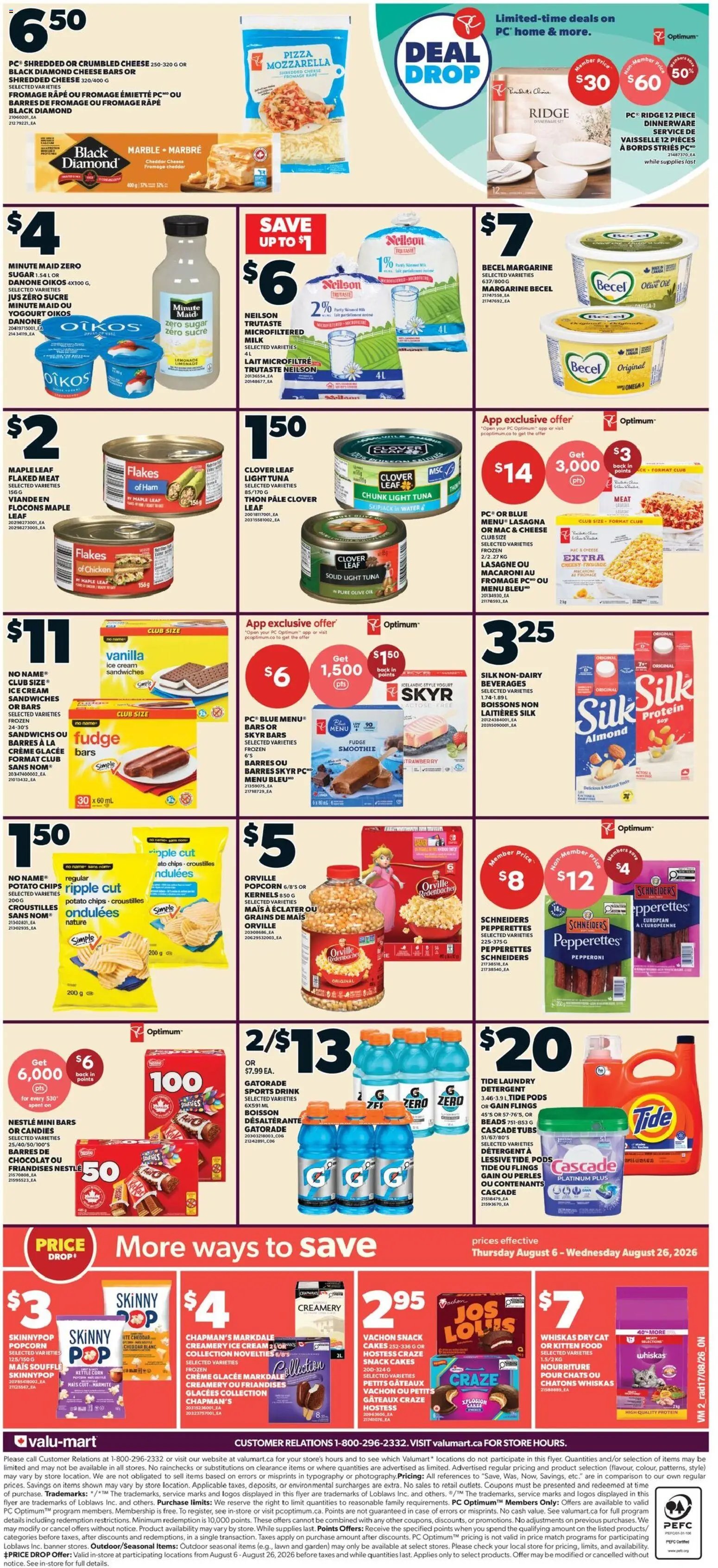 Valu Mart weekly flyer