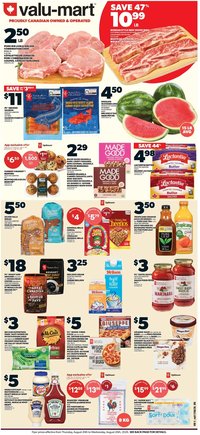 Valu Mart weekly flyer