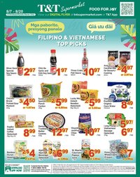T&T Supermarket flyer - Filipino & Vietnamese Top Picks