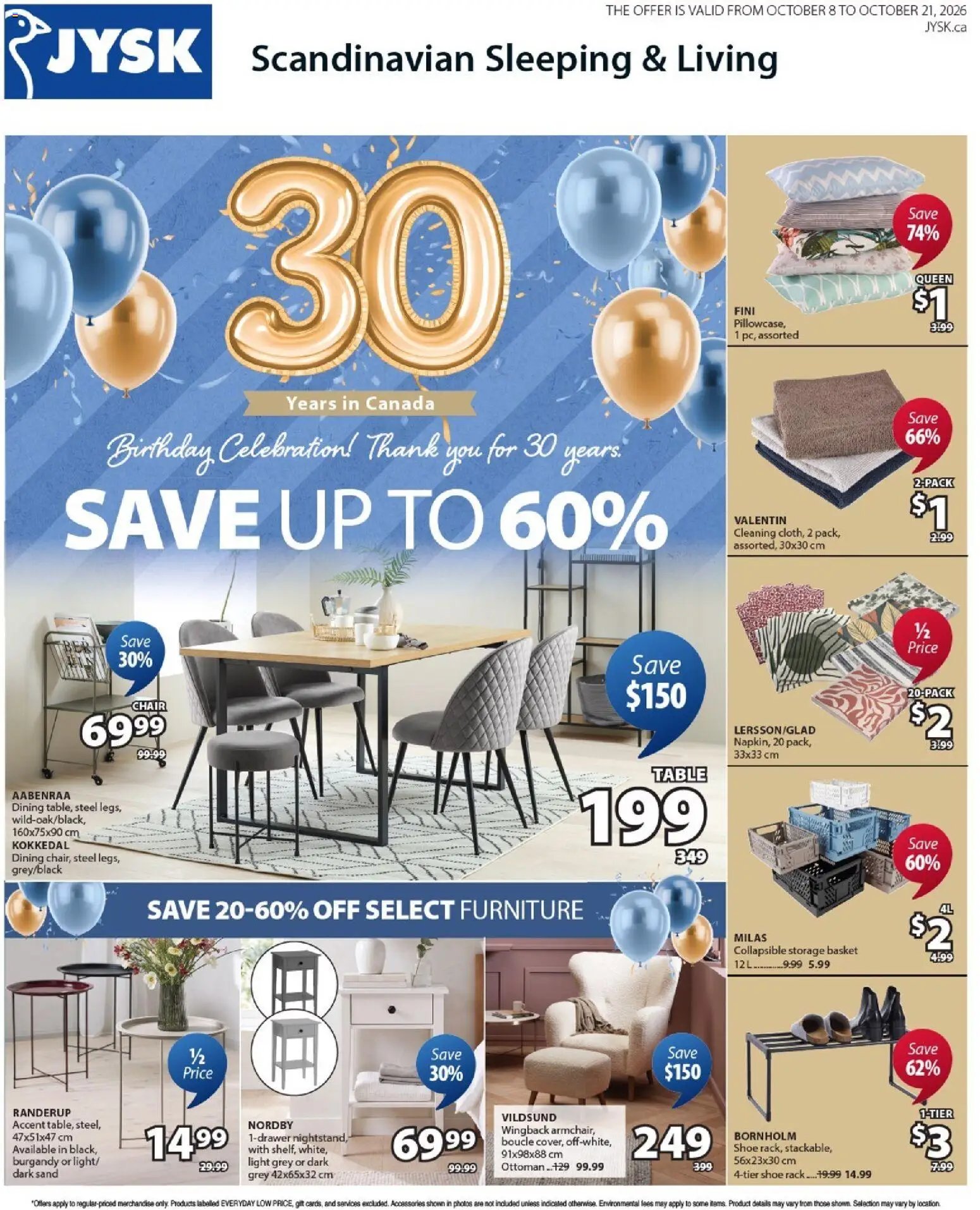 JYSK weekly flyer