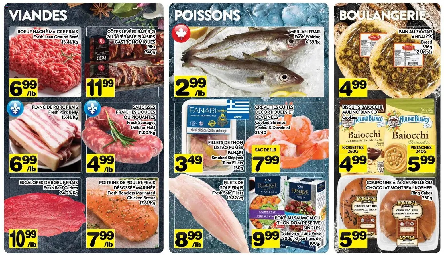 Pa Supermarché weekly flyer / circulaire