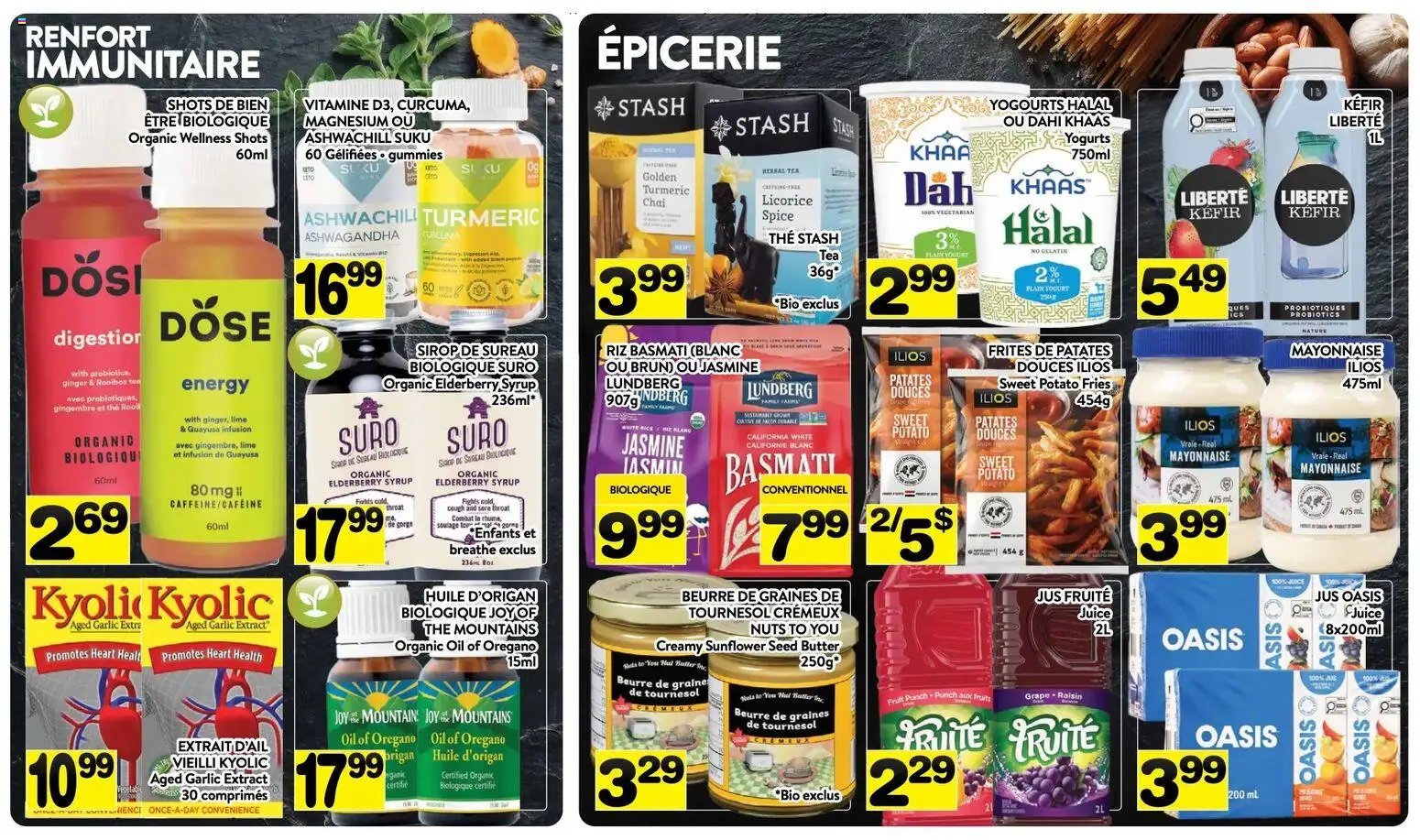 Pa Supermarché weekly flyer / circulaire