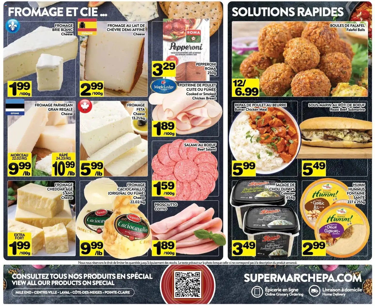 Pa Supermarché weekly flyer / circulaire
