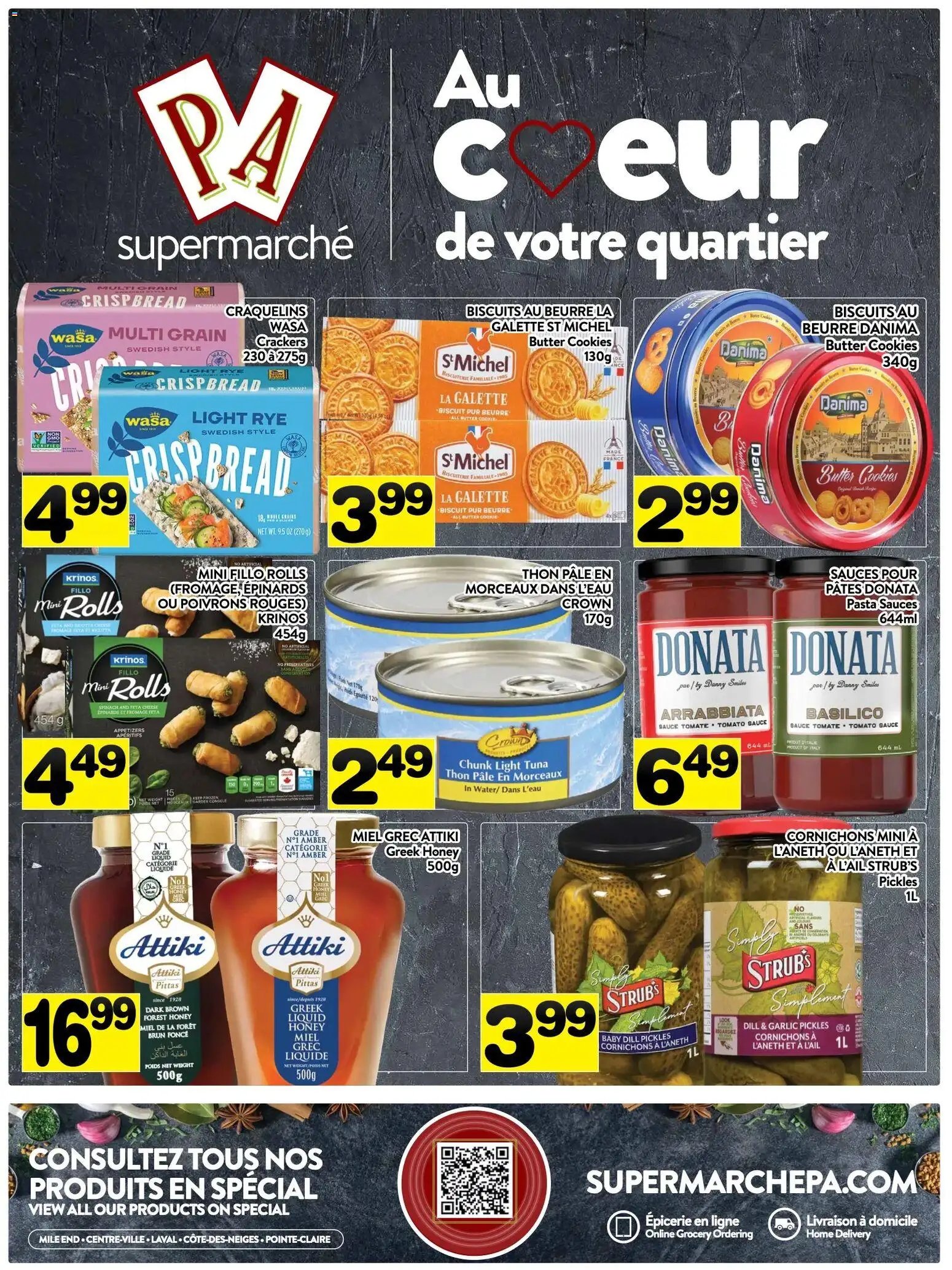 Pa Supermarché weekly flyer / circulaire